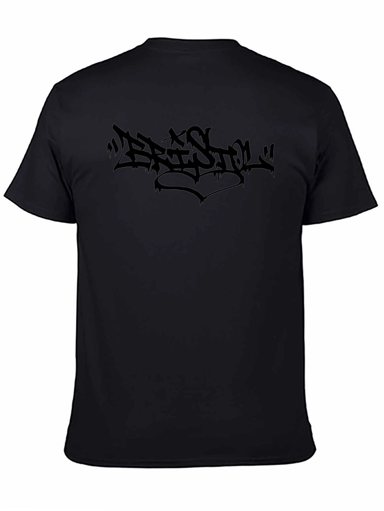 Black Bristol Graffiti Graphic T-Shirt