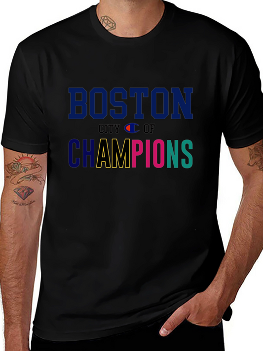 Boston City of Champions Graphic Tee