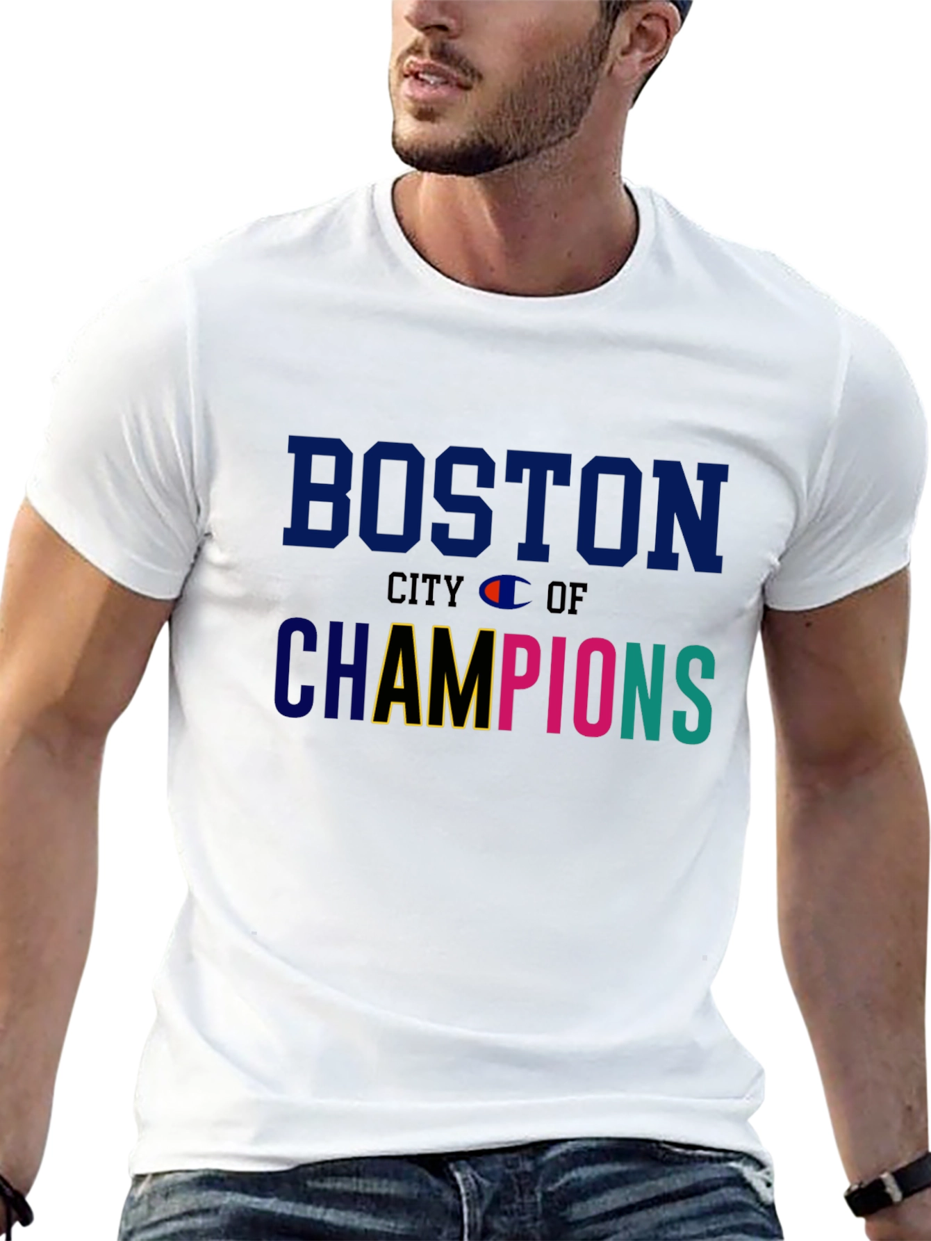 Boston City of Champions Graphic Tee