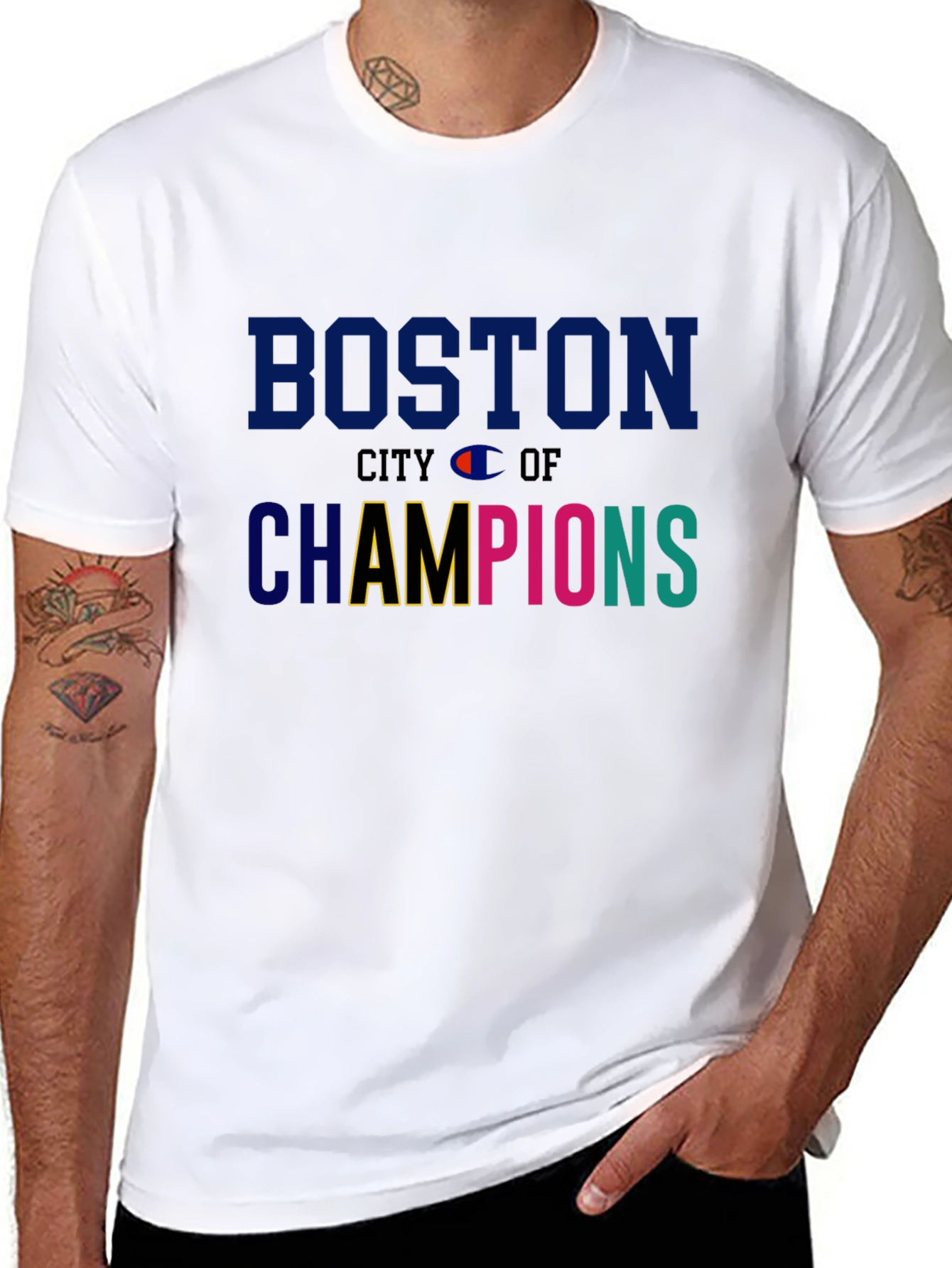Boston City of Champions Graphic Tee