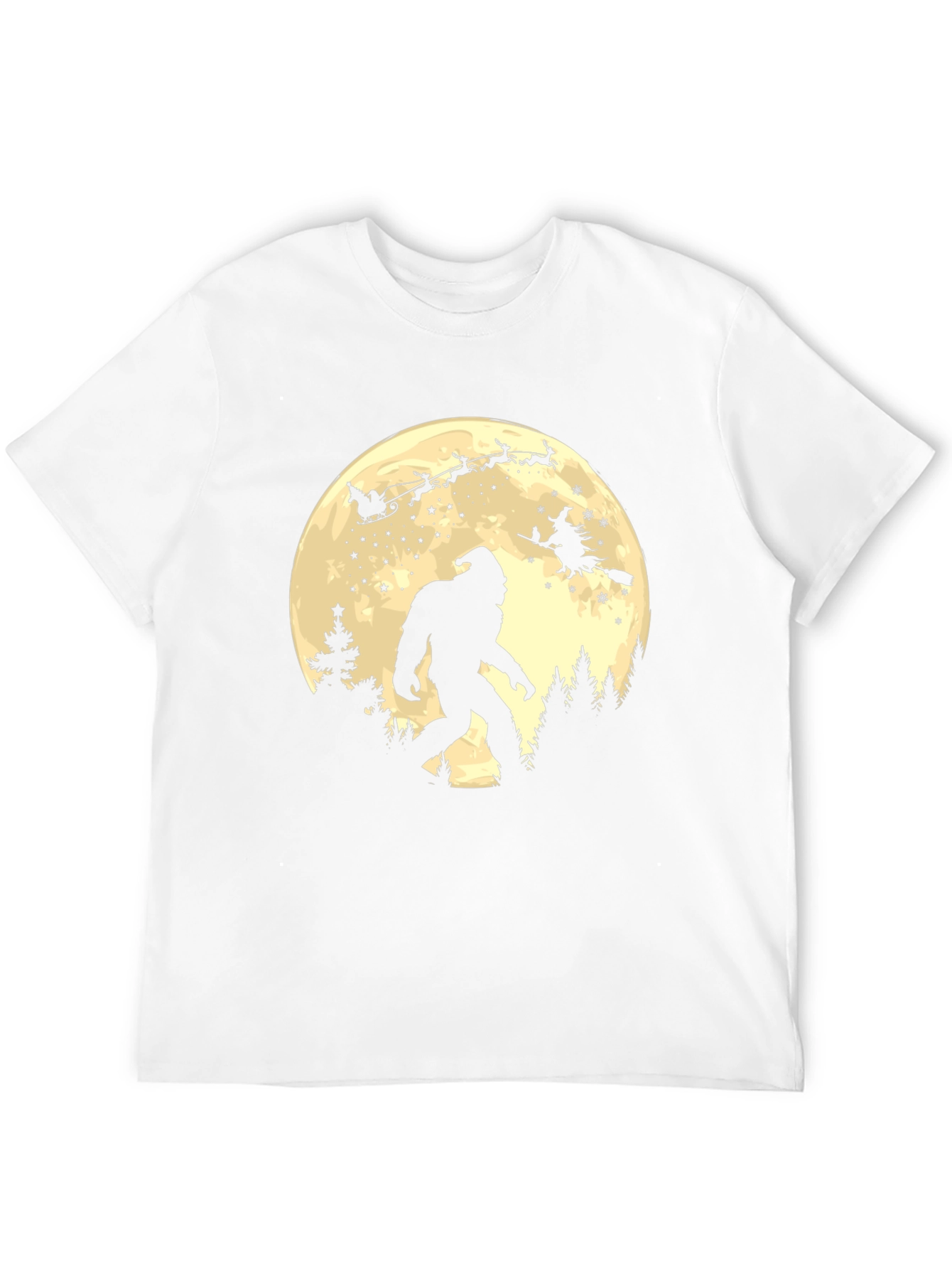 Bigfoot Santa Christmas T-Shirt
