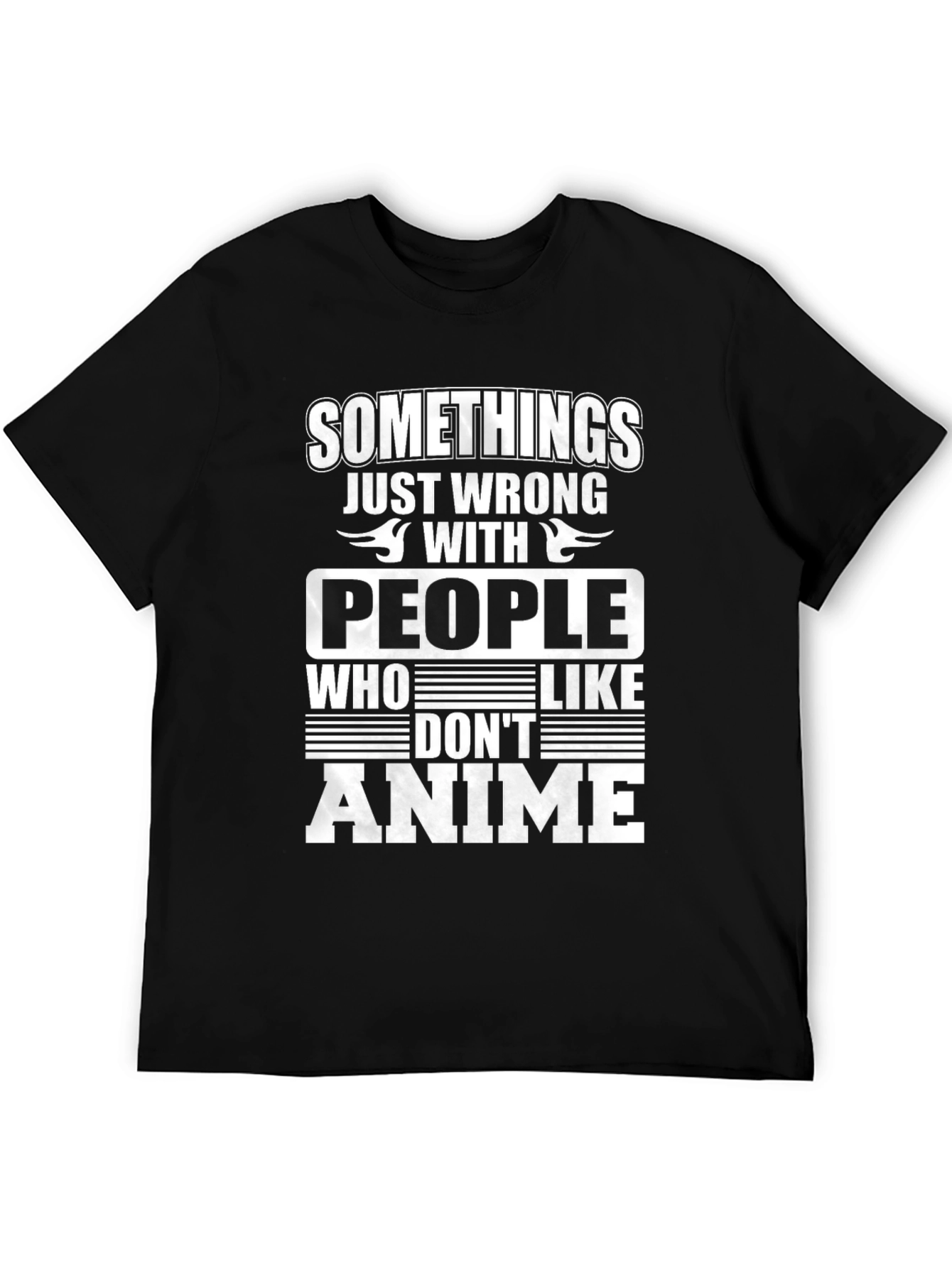 Anime Lover Graphic Tee - Funny Statement Shirt