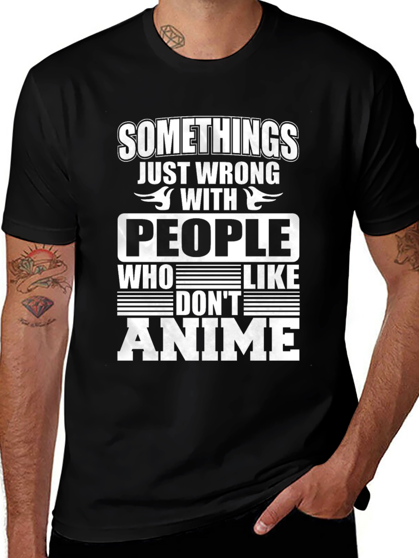 Anime Lover Graphic Tee - Funny Statement Shirt