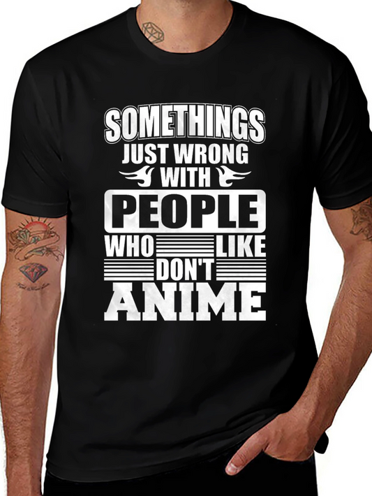 Anime Lover Graphic Tee - Funny Statement Shirt