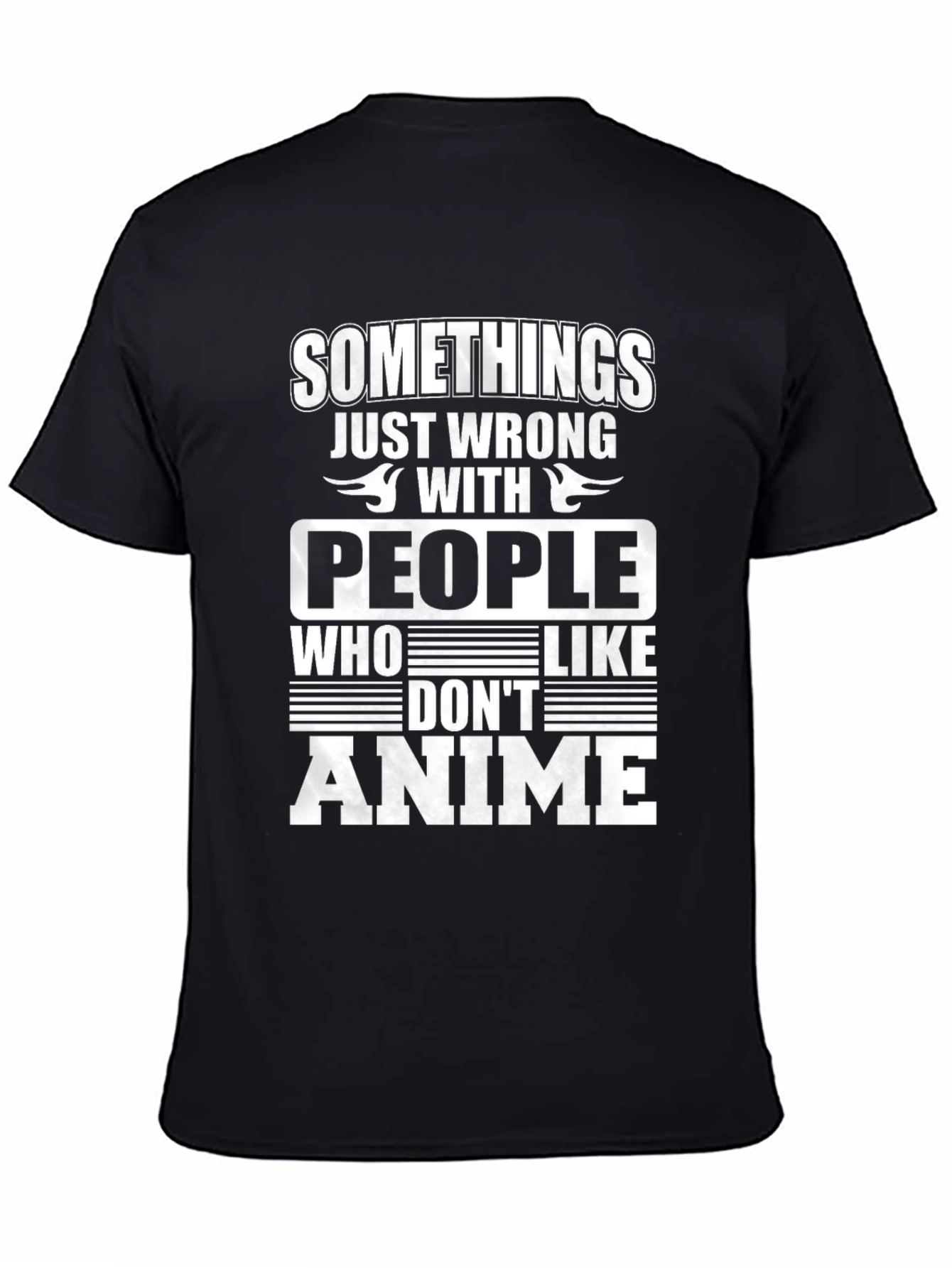 Anime Lover Graphic Tee - Funny Statement Shirt