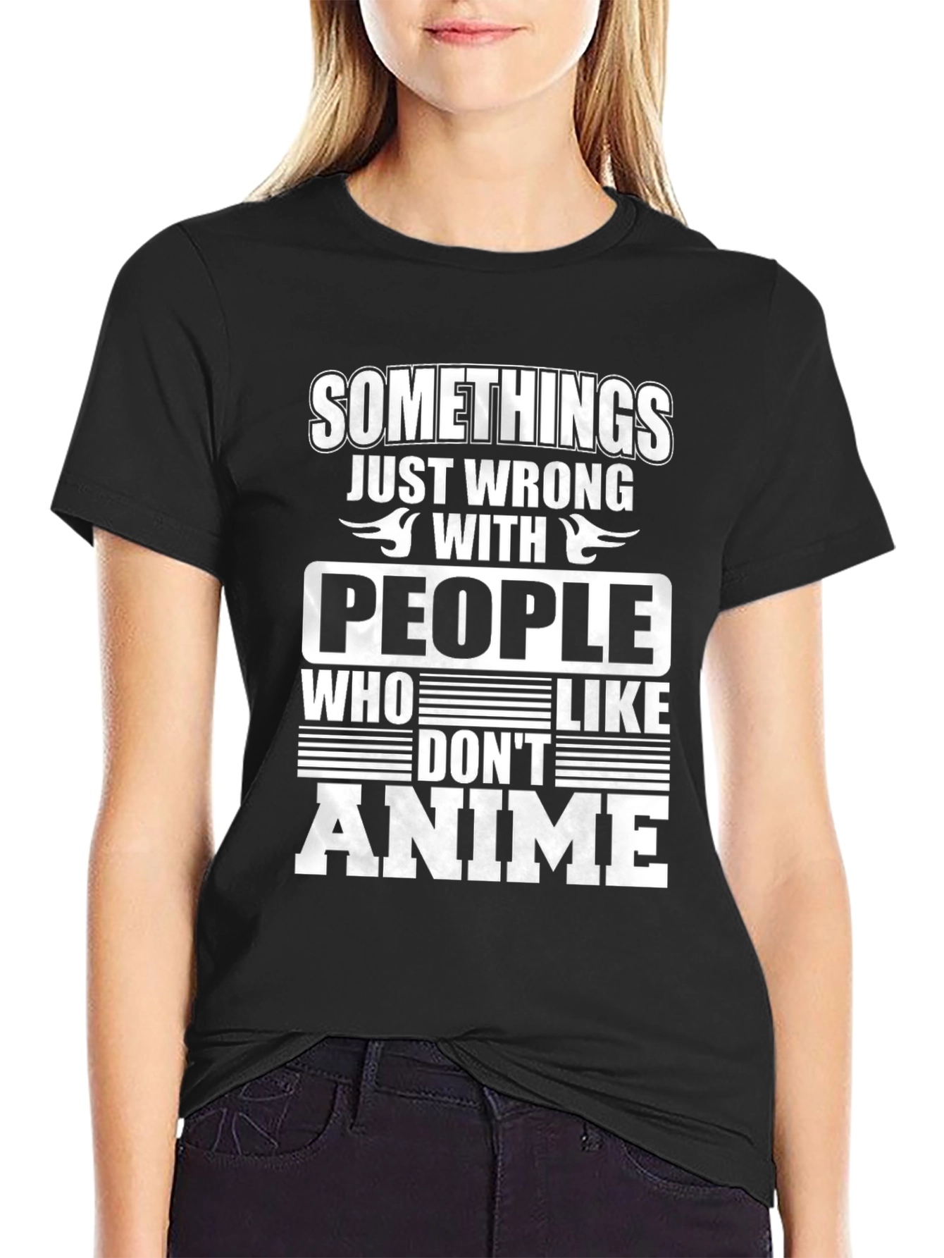 Anime Lover Graphic Tee - Funny Statement Shirt