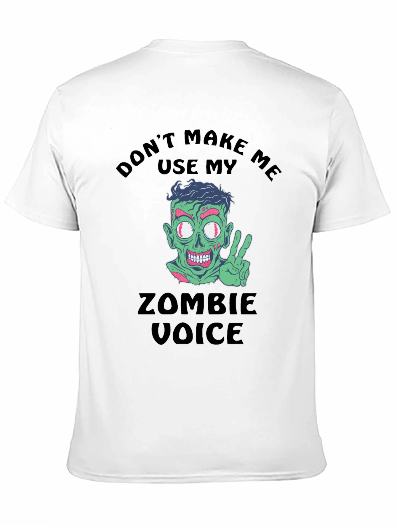 Zombie Voice Graphic T-Shirt