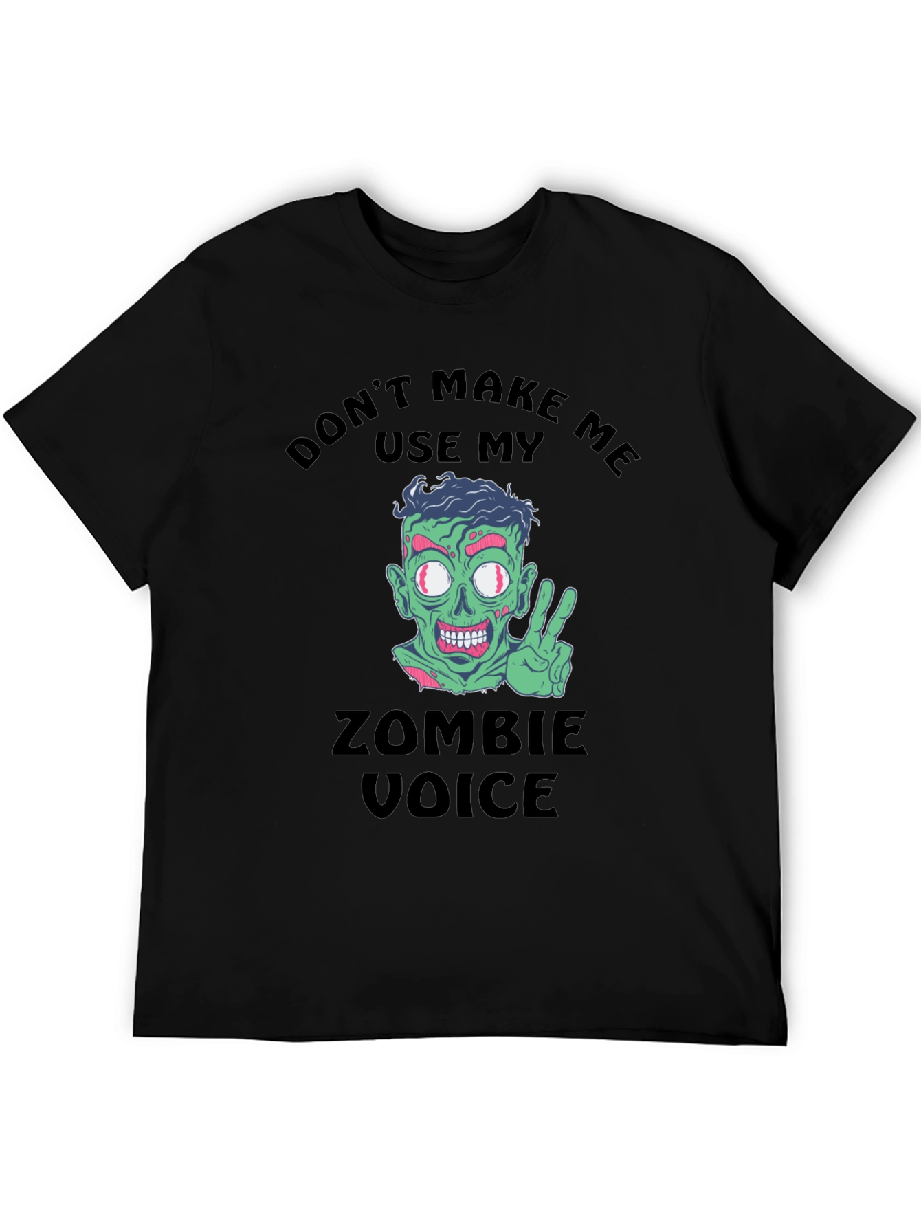 Zombie Voice Graphic T-Shirt