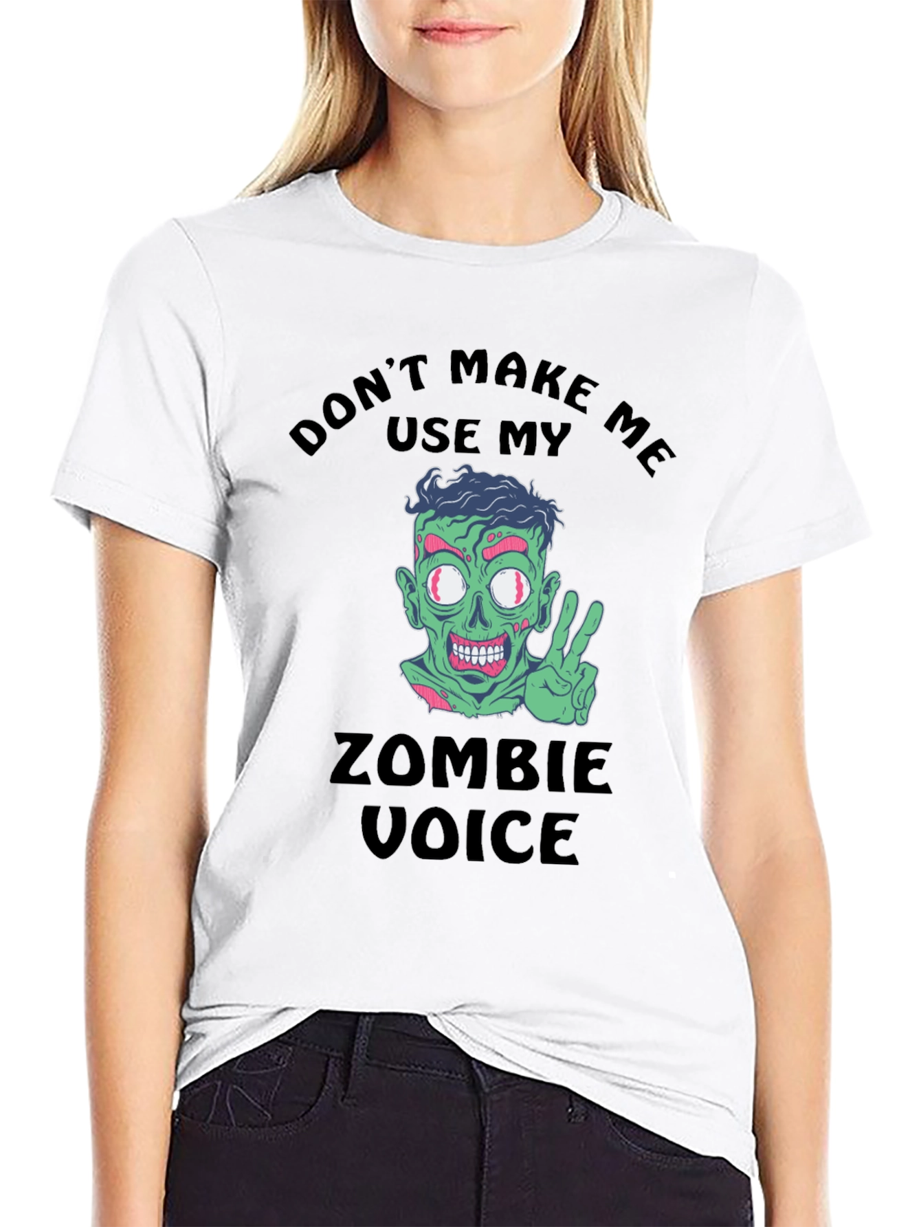 Zombie Voice Graphic T-Shirt