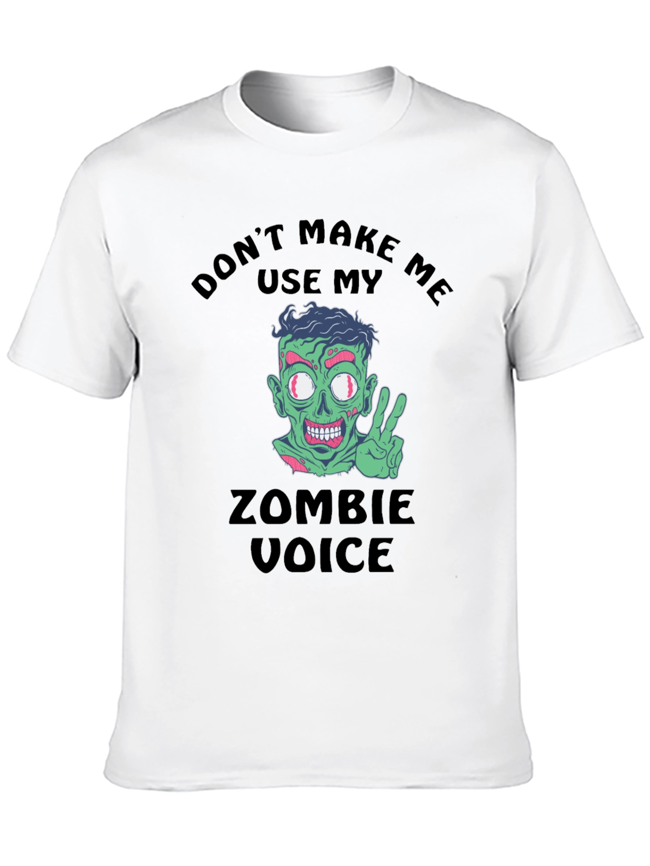 Zombie Voice Graphic T-Shirt