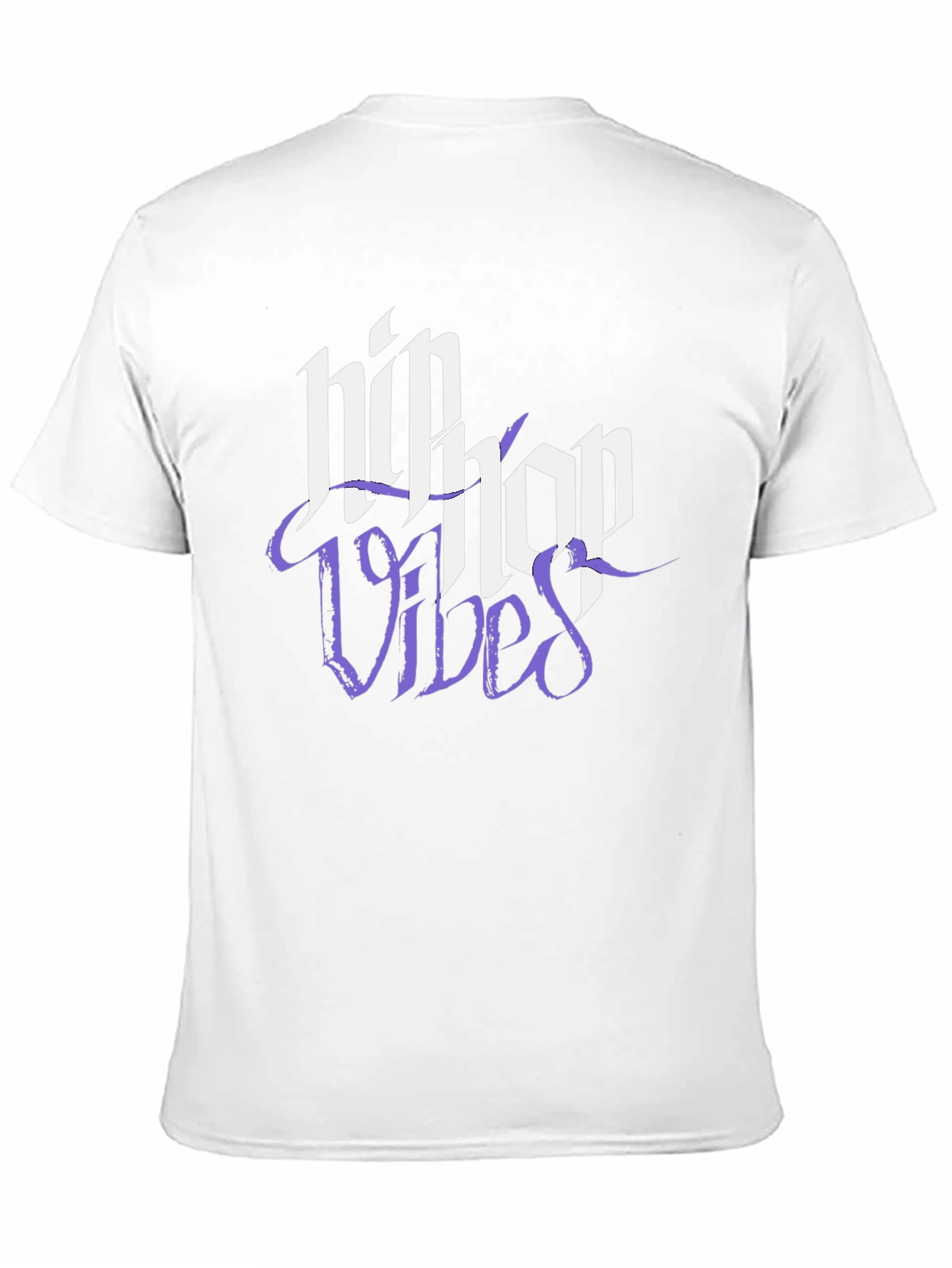 Hip Hop Vibes Black Graphic Tee