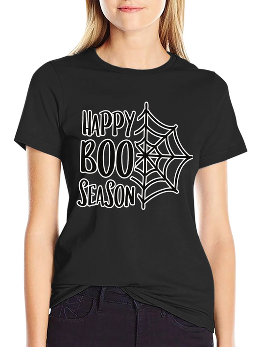 Happy Boo Season Halloween T-Shirt