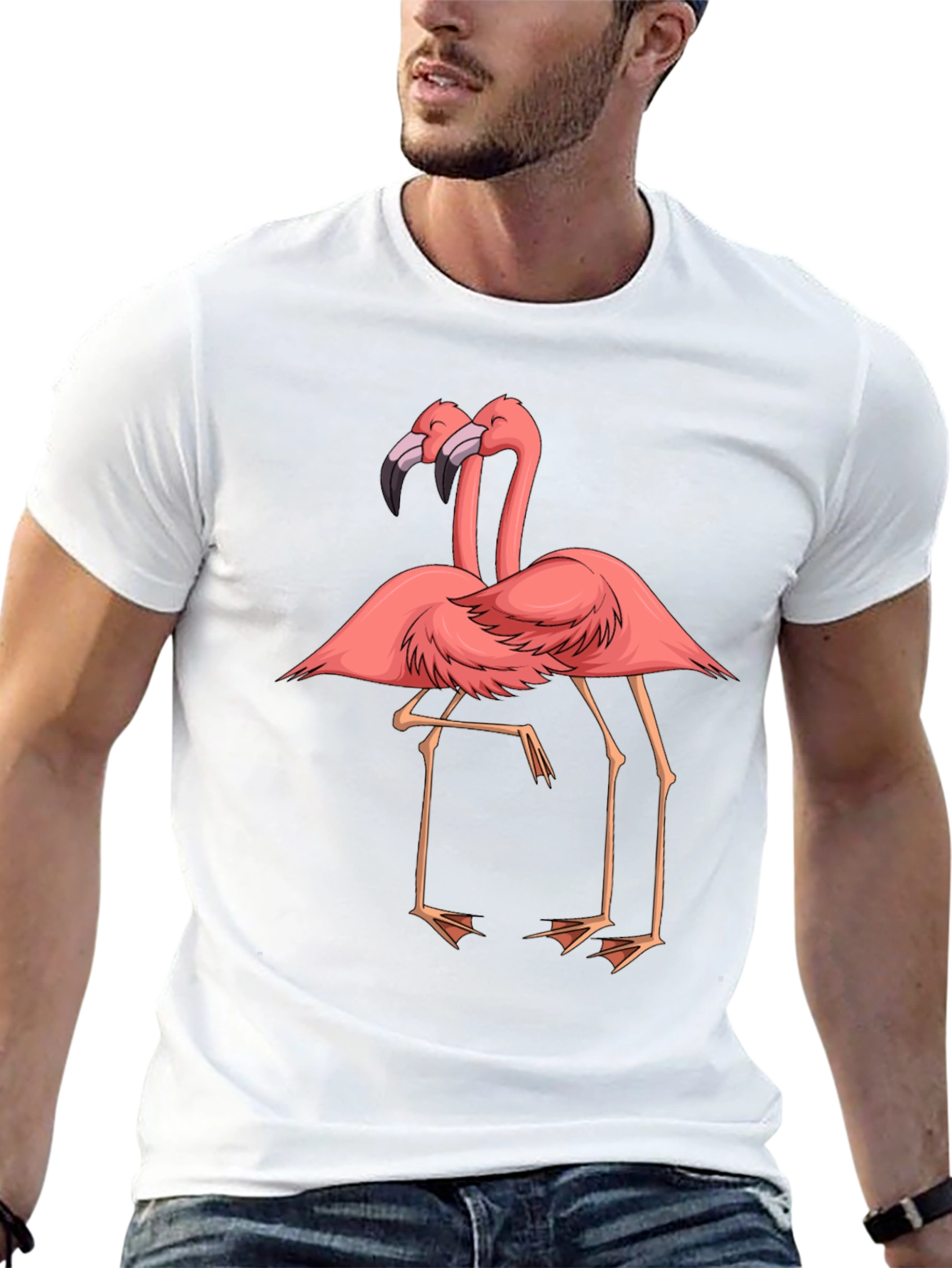 Flamingo T-Shirt - Graphic Tee