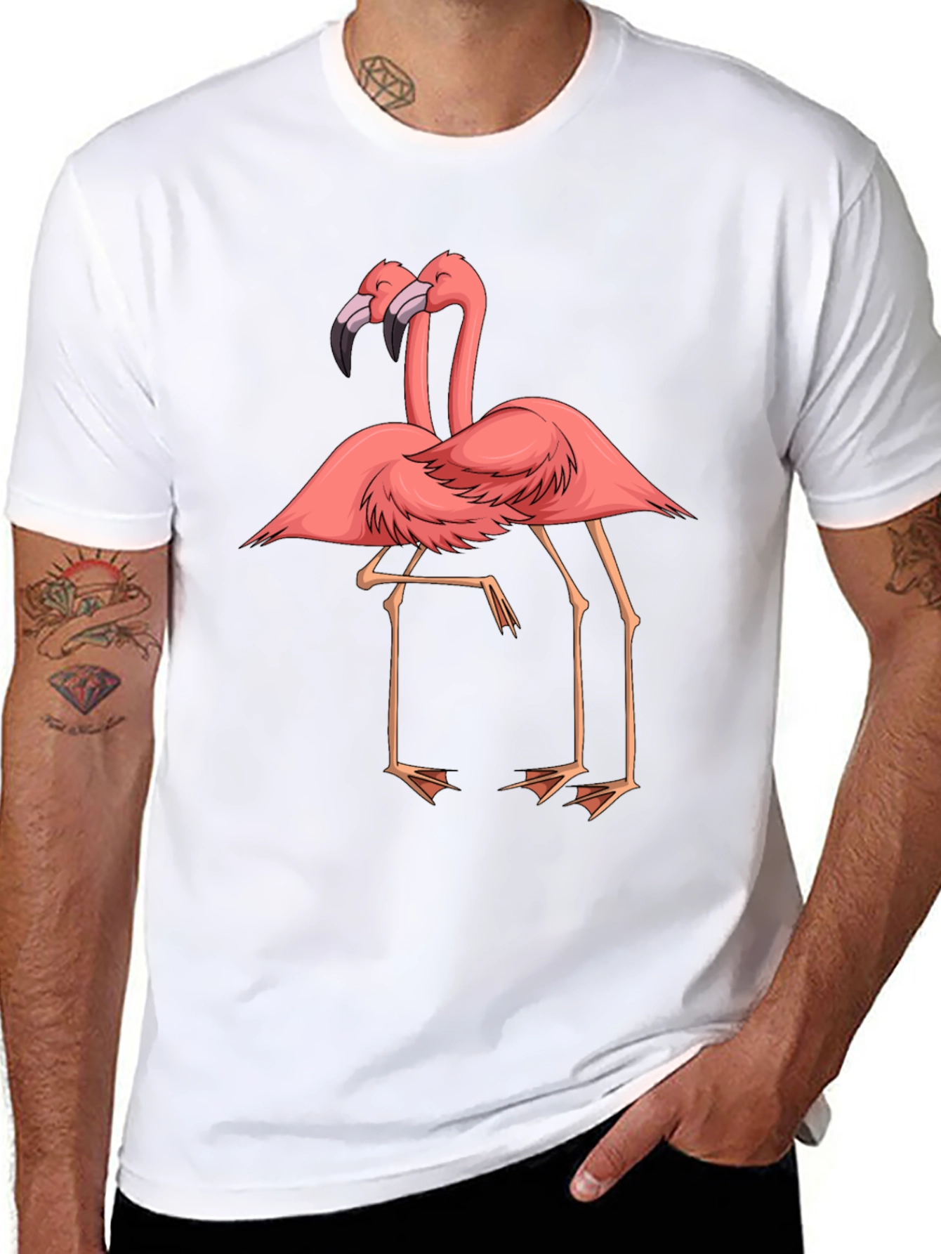 Flamingo T-Shirt - Graphic Tee