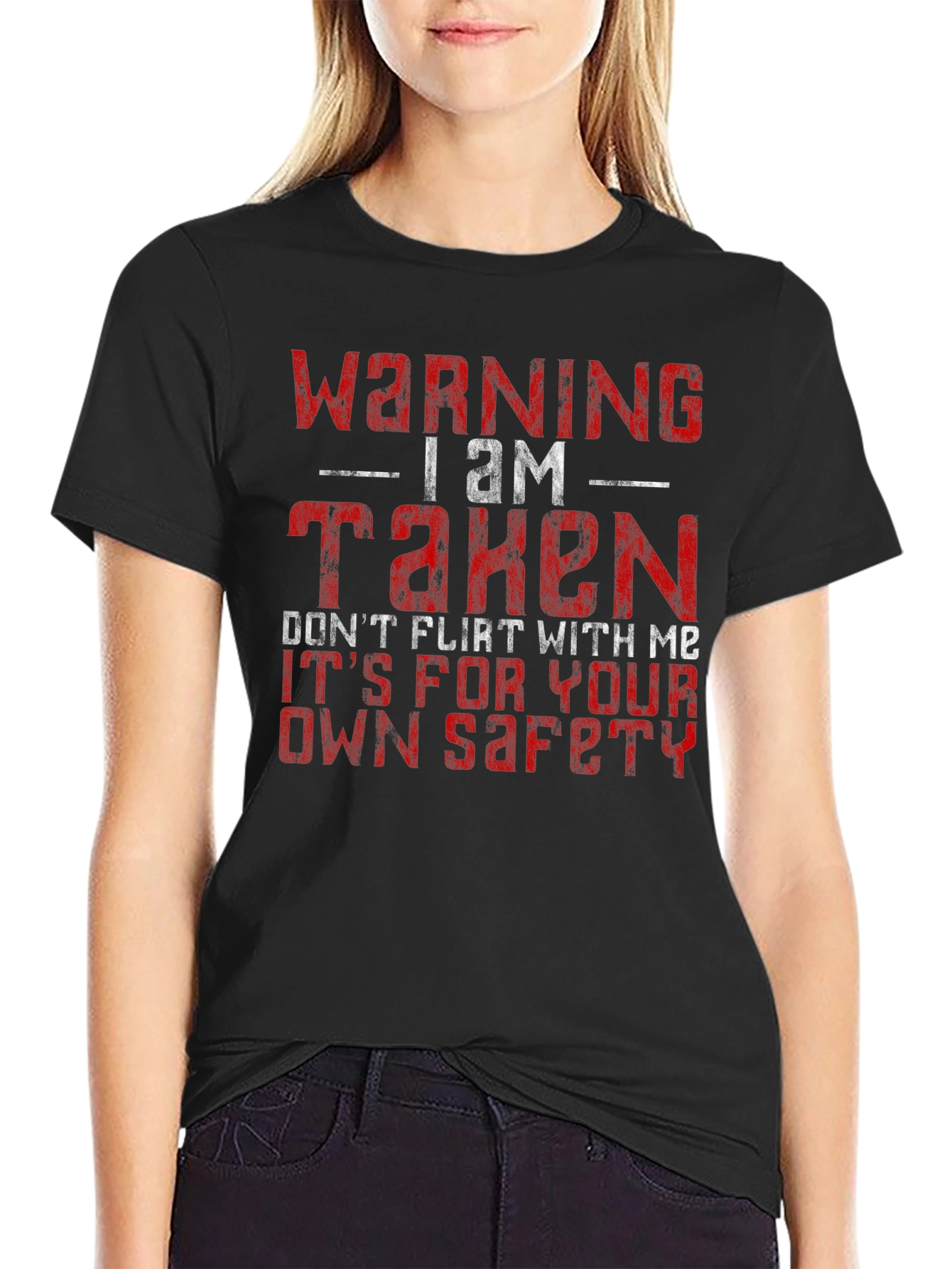 Warning I Am Taken Graphic Tee