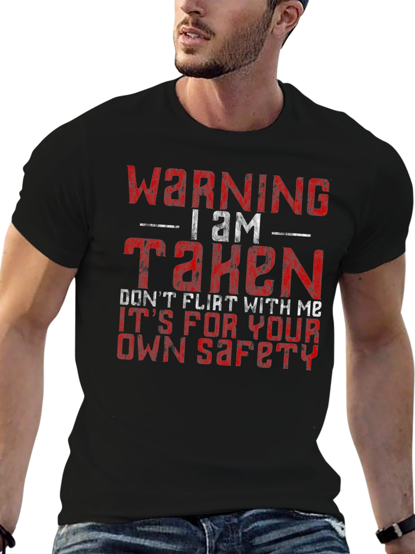 Warning I Am Taken Graphic Tee