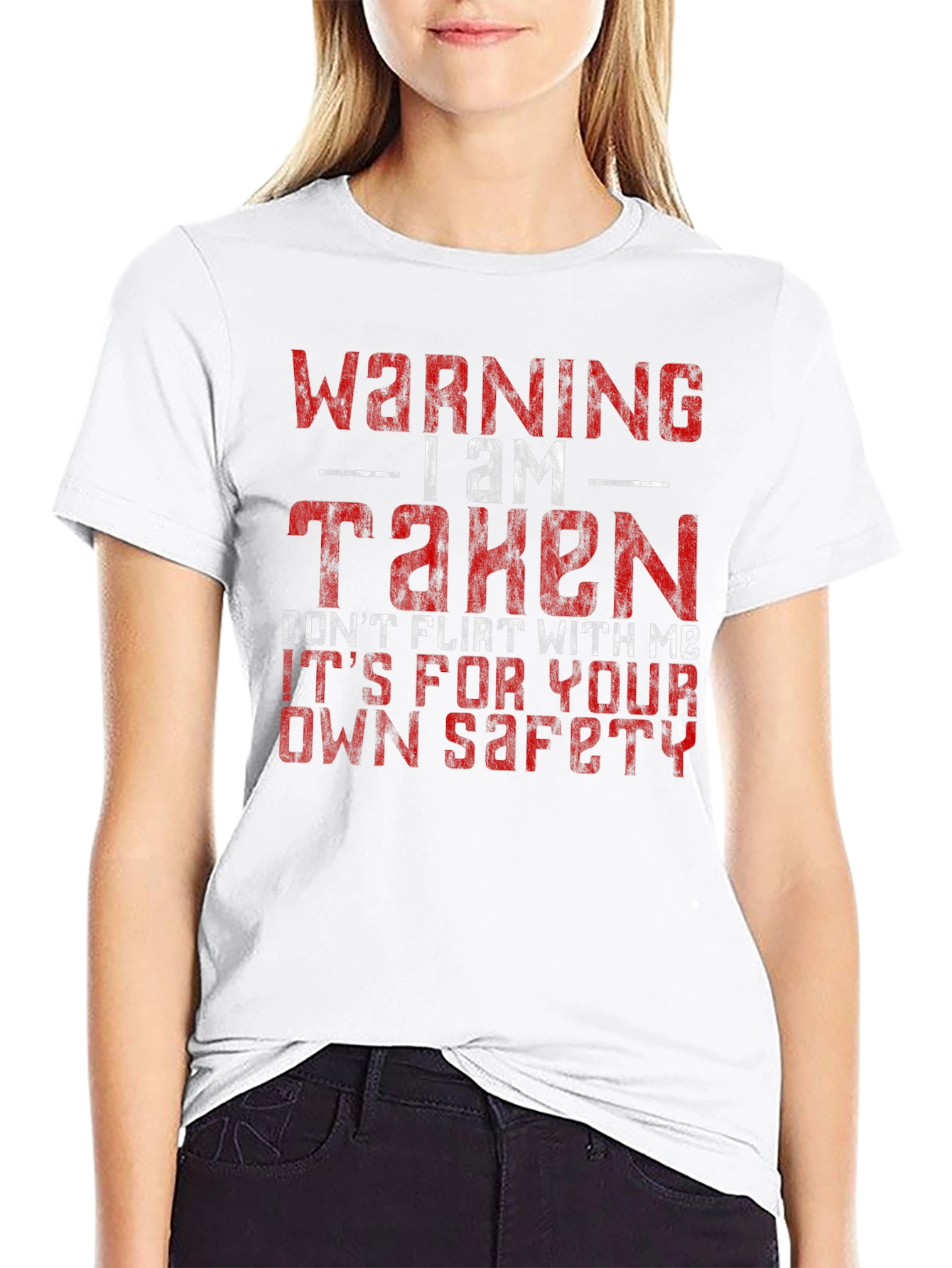 Warning I Am Taken Graphic Tee