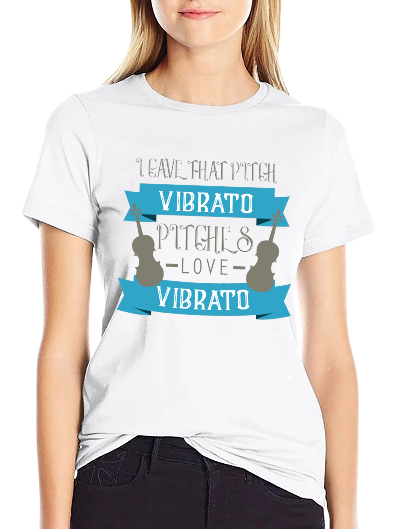 Vibrato Music Lover Graphic T-Shirt