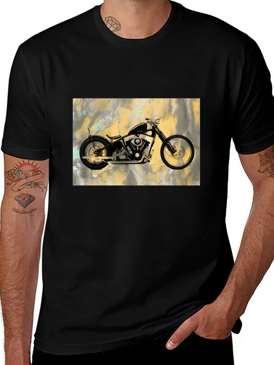 Motorcycle Graphic Tee - Ride in Style!