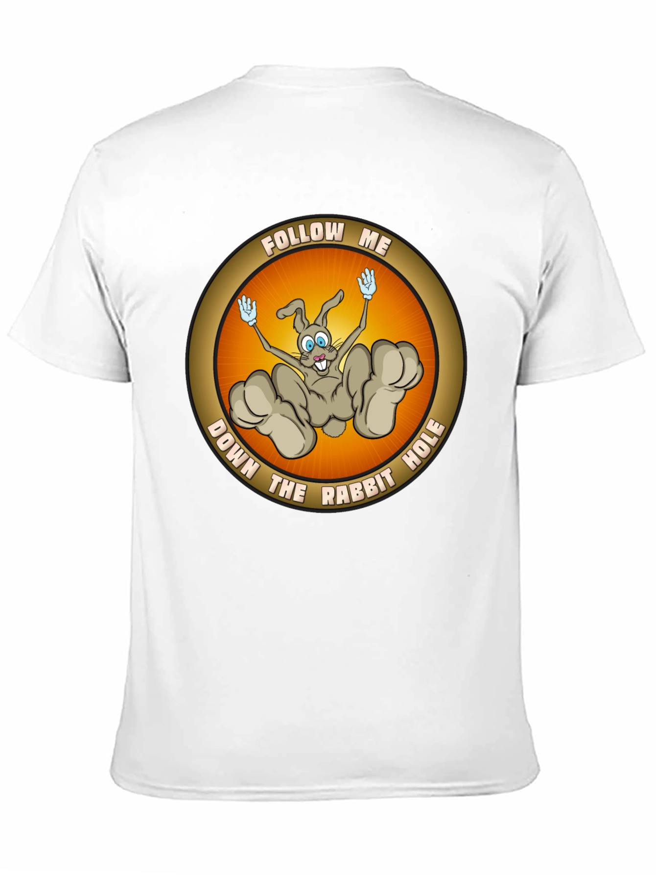 Follow Me Rabbit Hole Graphic T-Shirt