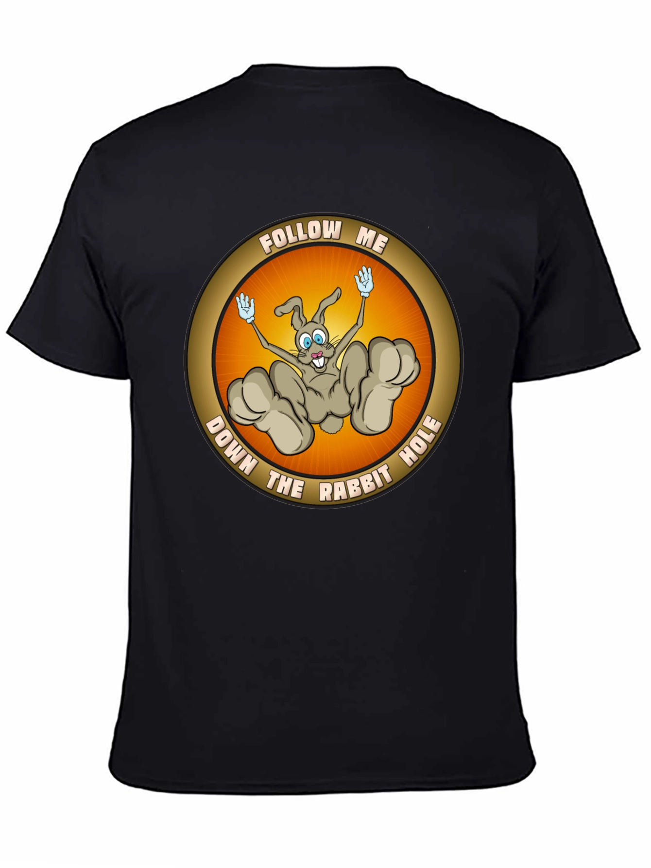 Follow Me Rabbit Hole Graphic T-Shirt
