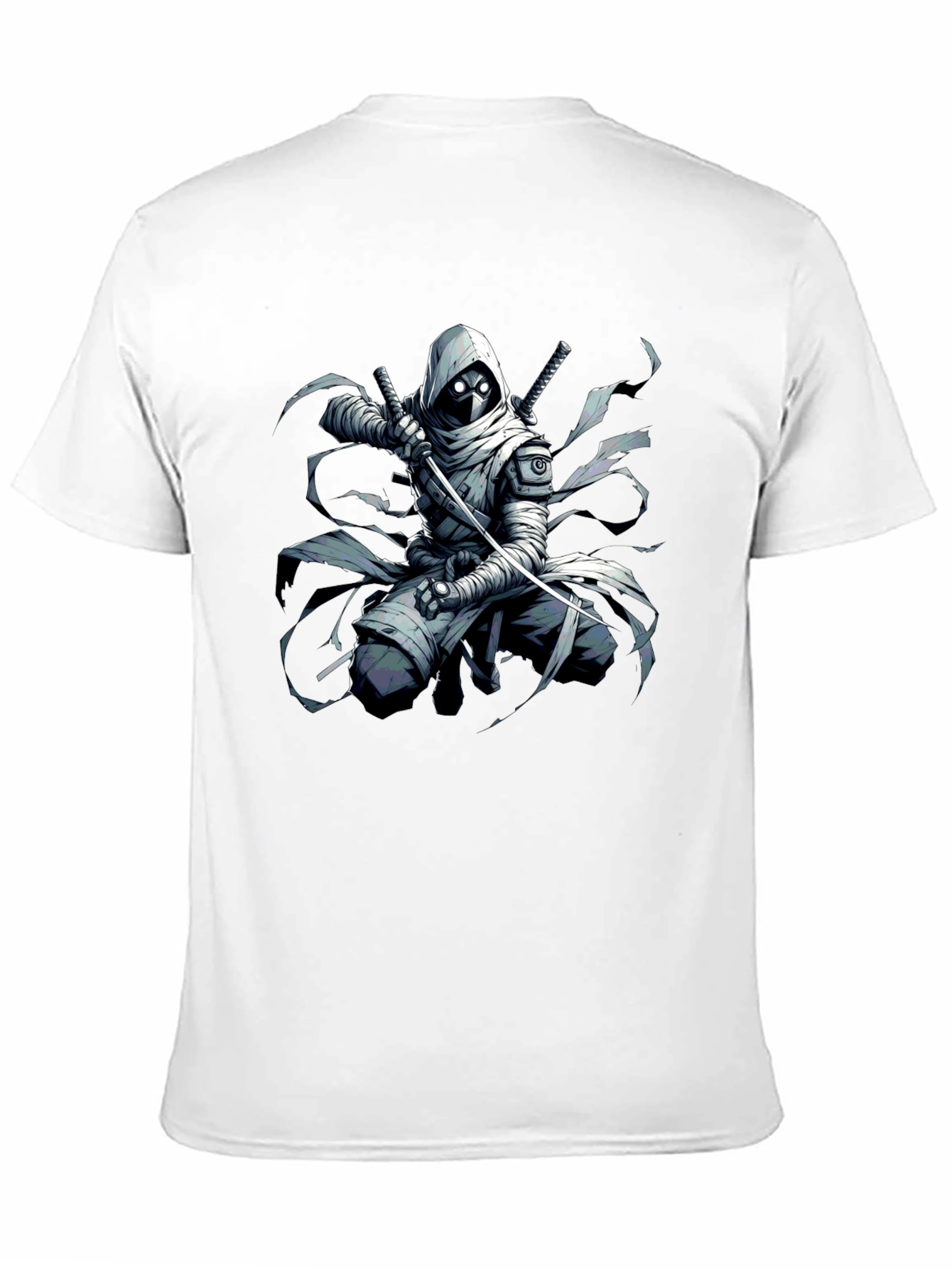 Urban Ninja Graphic Tee - Mens Black T-Shirt