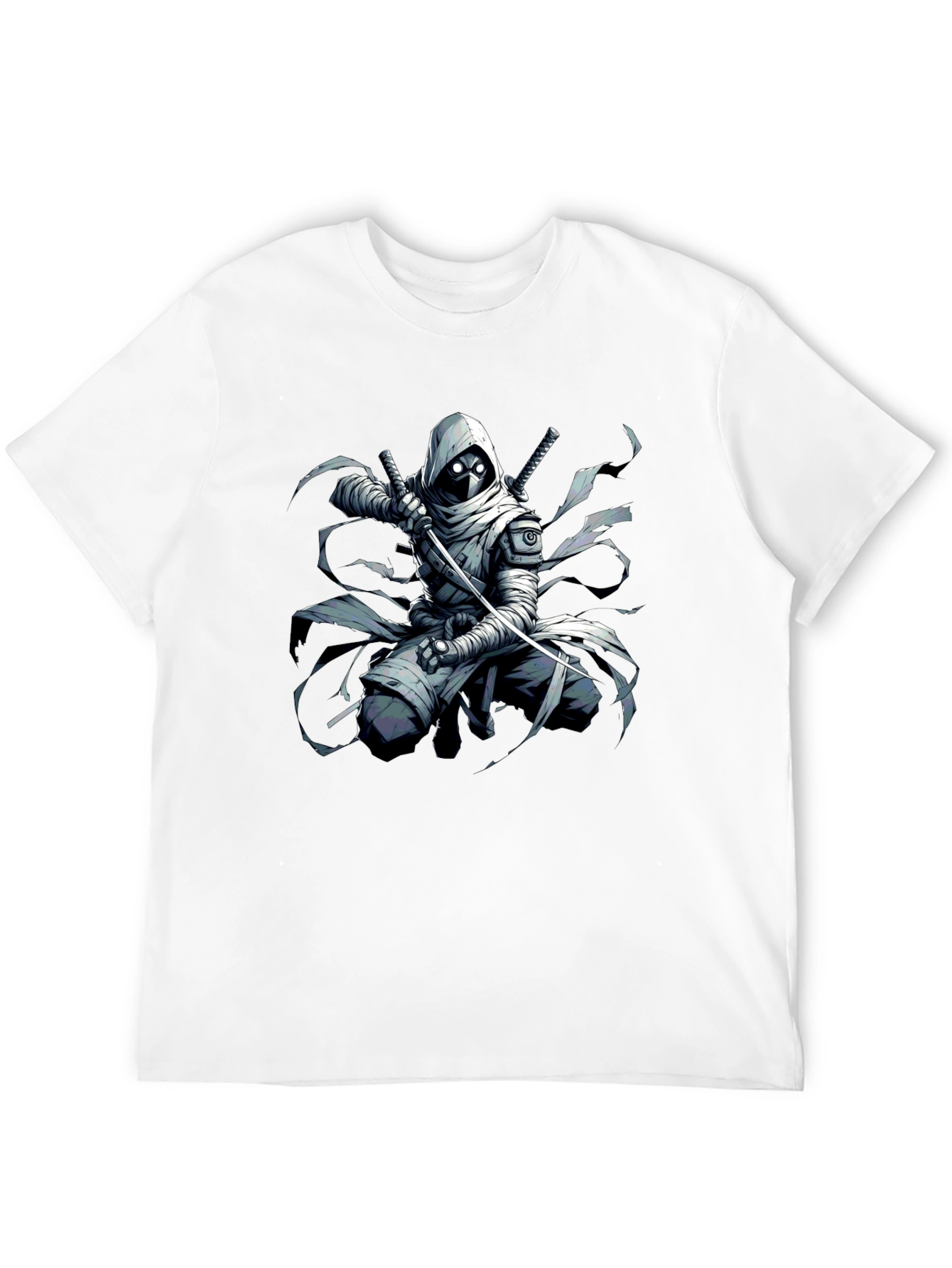 Urban Ninja Graphic Tee - Mens Black T-Shirt
