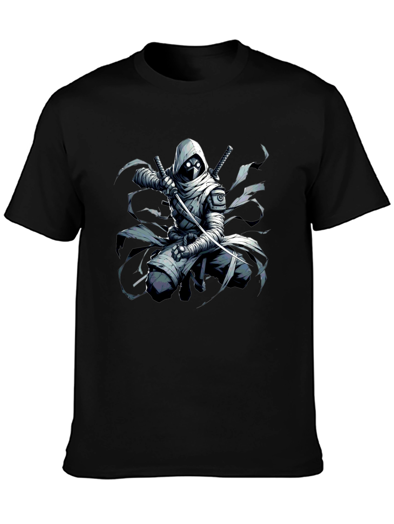 Urban Ninja Graphic Tee - Mens Black T-Shirt
