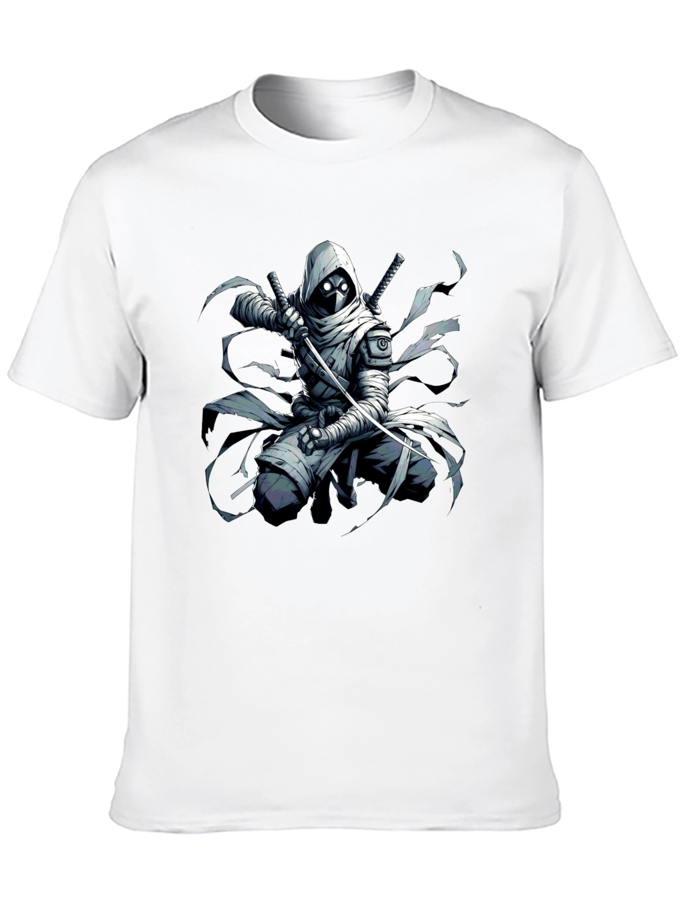 Urban Ninja Graphic Tee - Mens Black T-Shirt