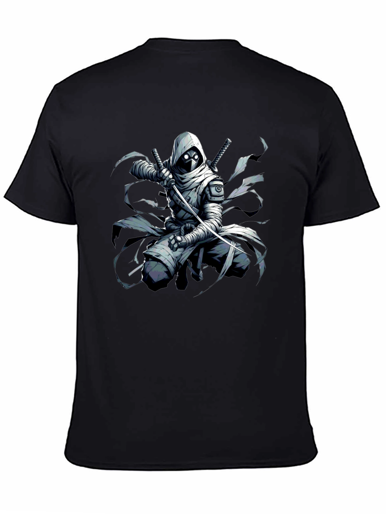 Urban Ninja Graphic Tee - Mens Black T-Shirt
