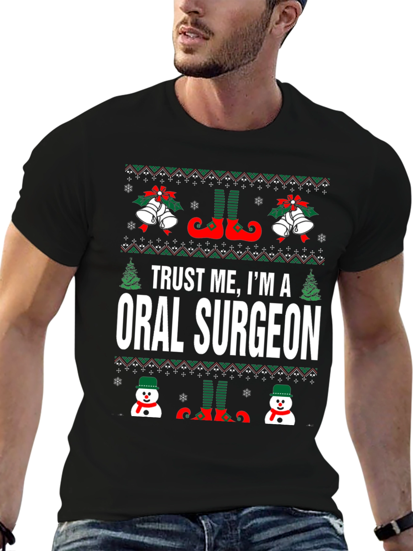 Trust Me Im An Oral Surgeon Christmas T-Shirt
