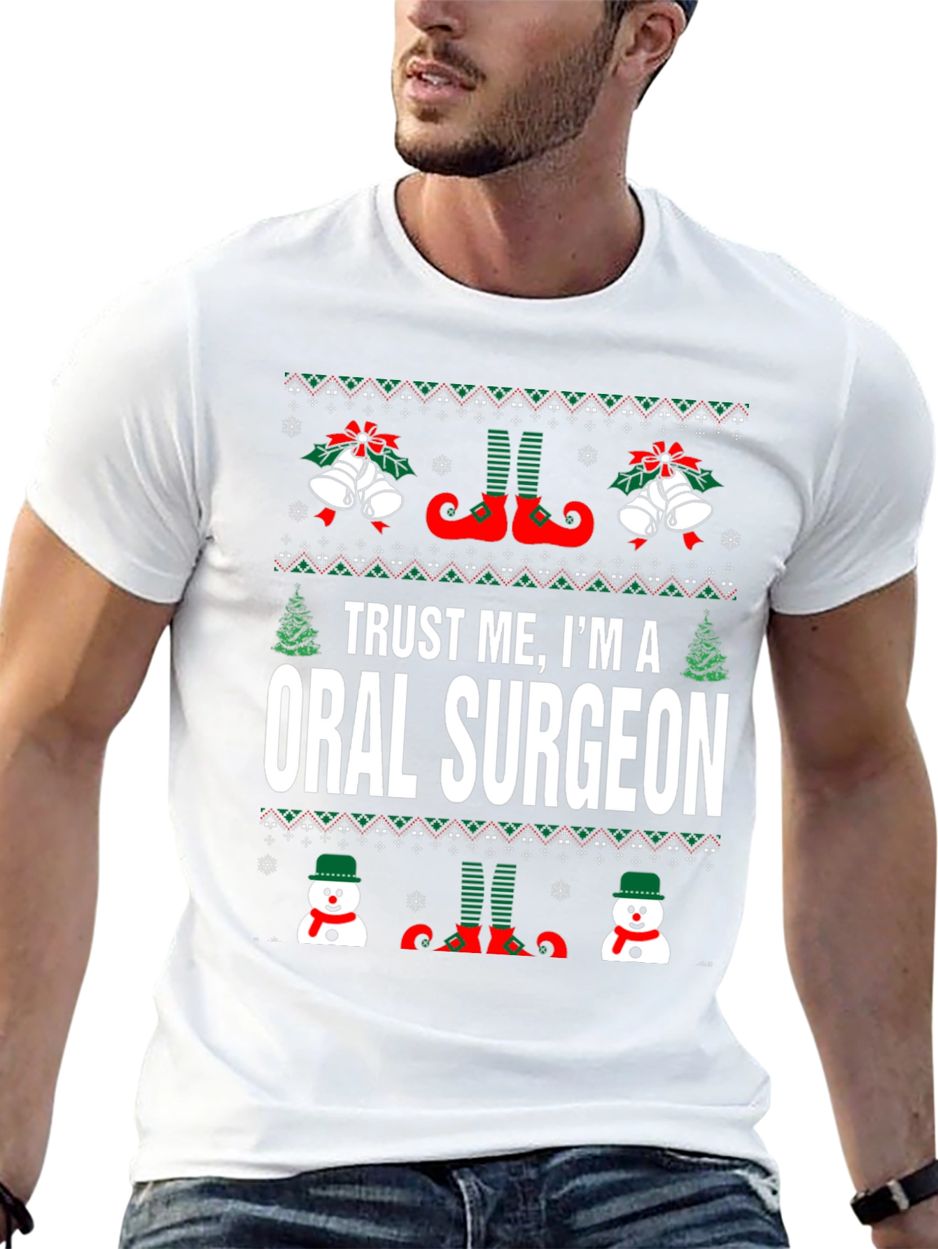 Trust Me Im An Oral Surgeon Christmas T-Shirt