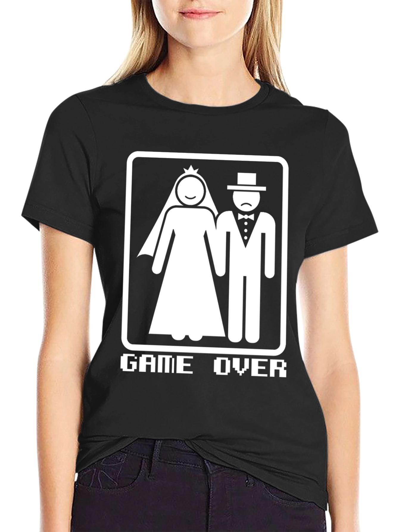 Game Over Wedding T-Shirt