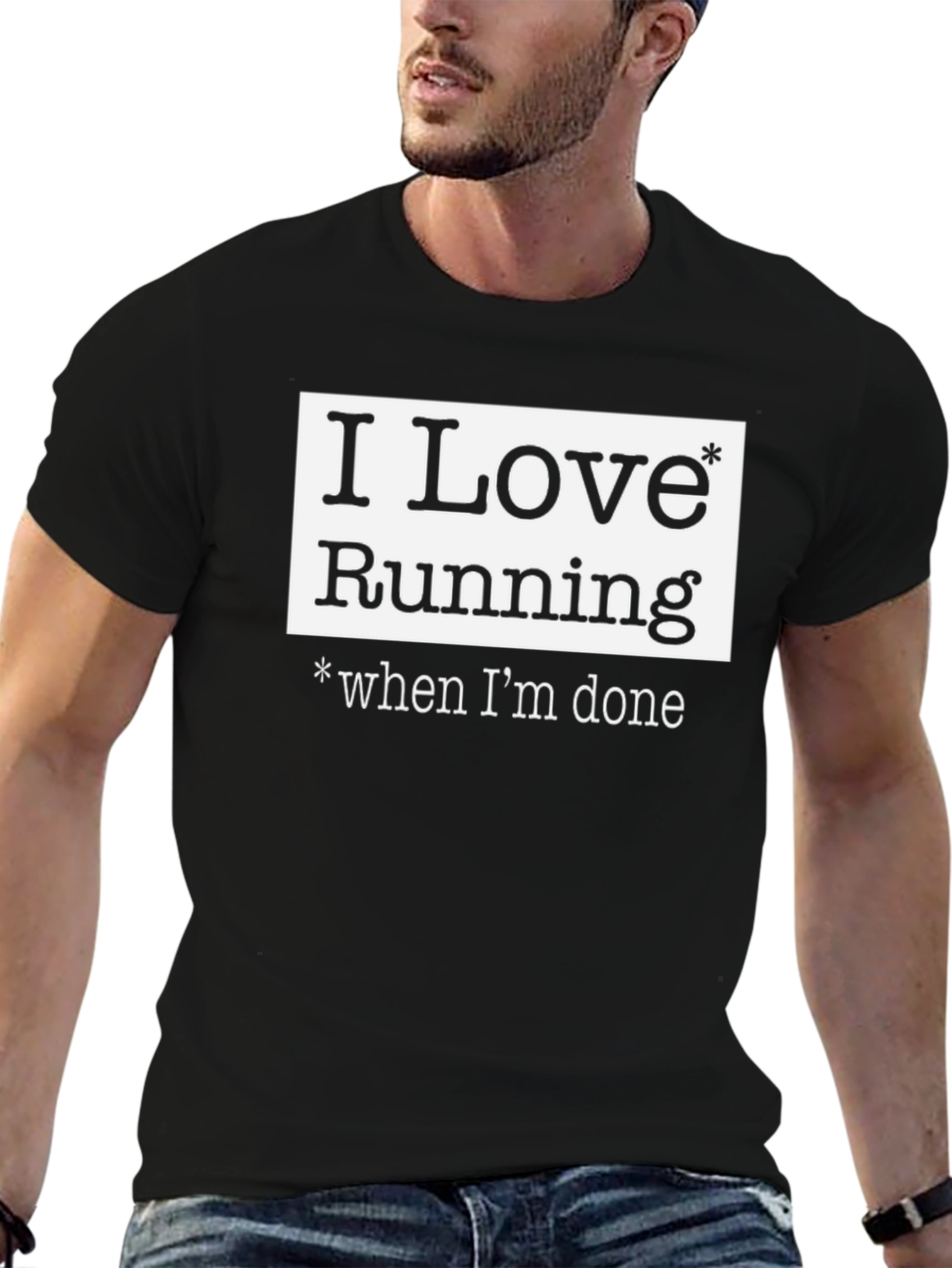 I Love Running Funny T-Shirt
