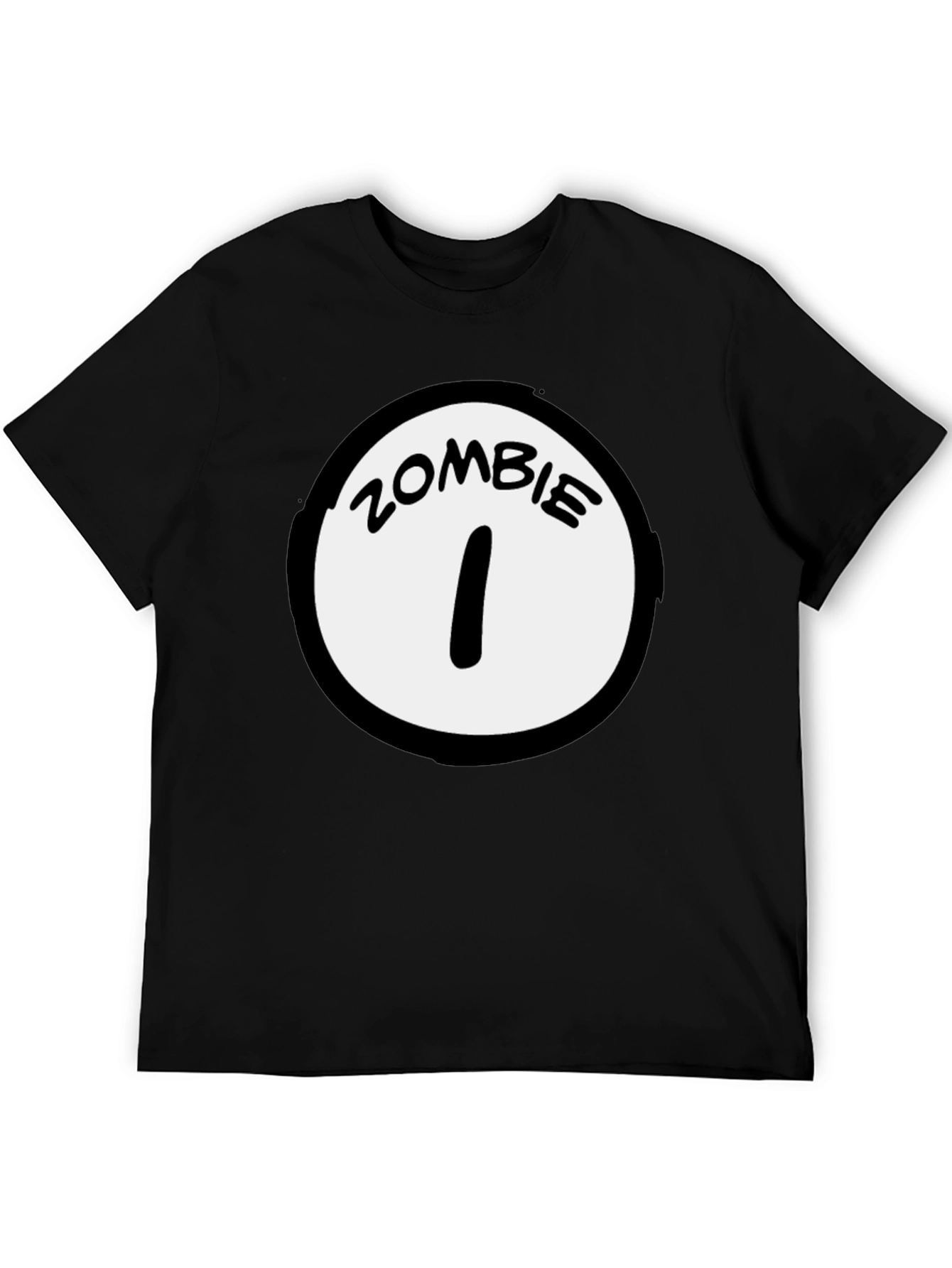 Zombie 1 Graphic Black T-Shirt