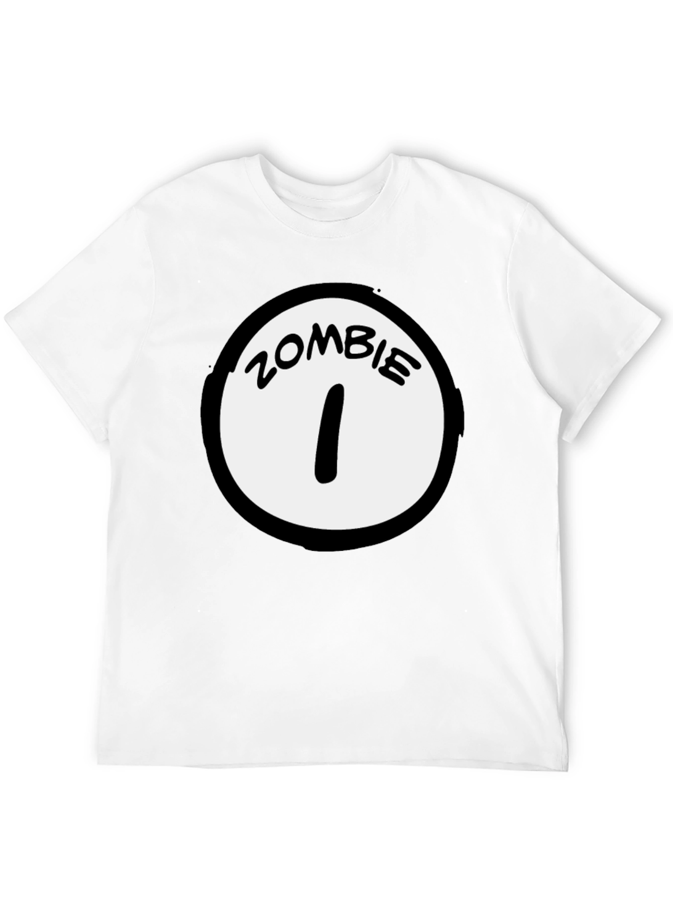 Zombie 1 Graphic Black T-Shirt