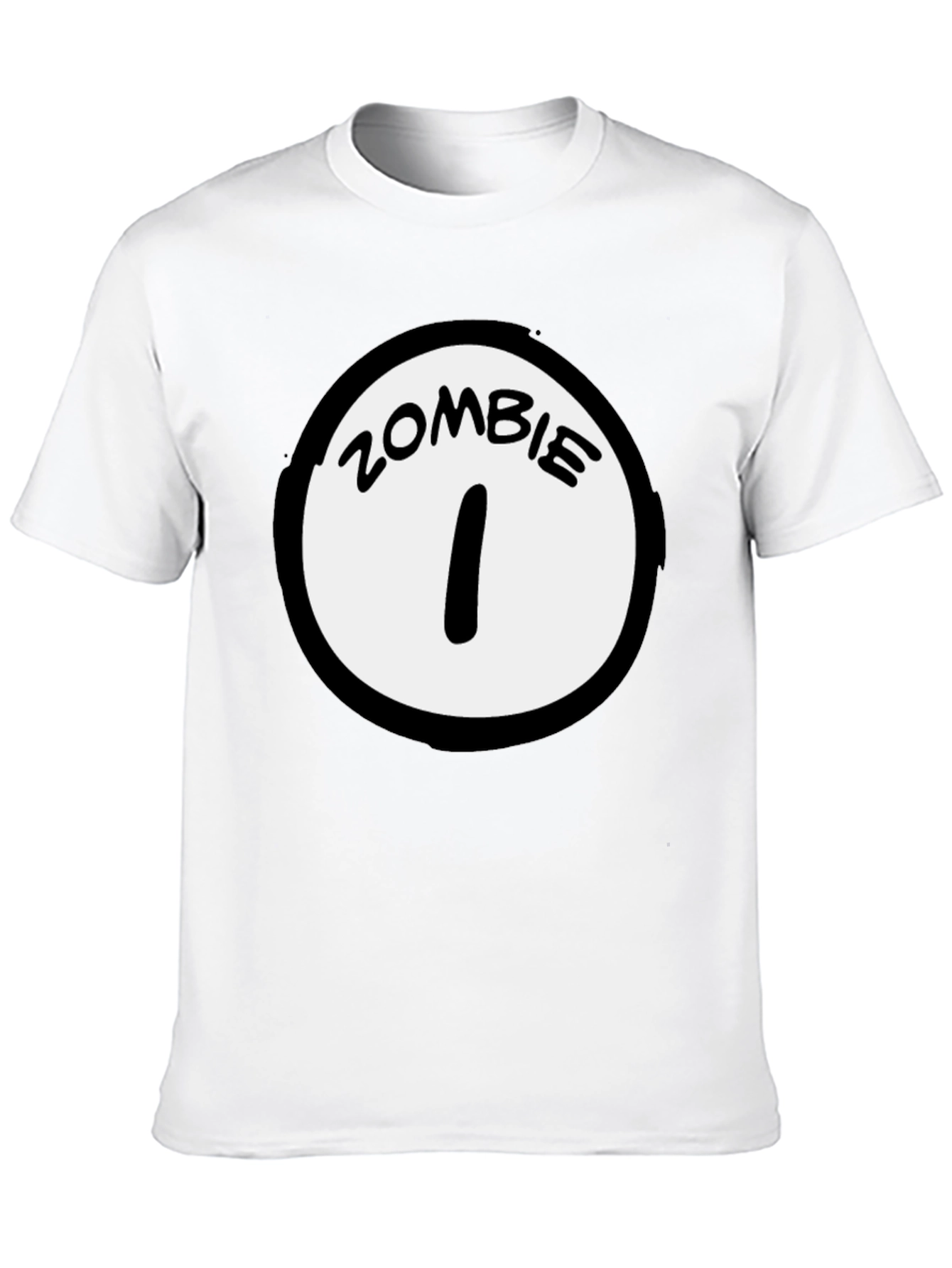 Zombie 1 Graphic Black T-Shirt
