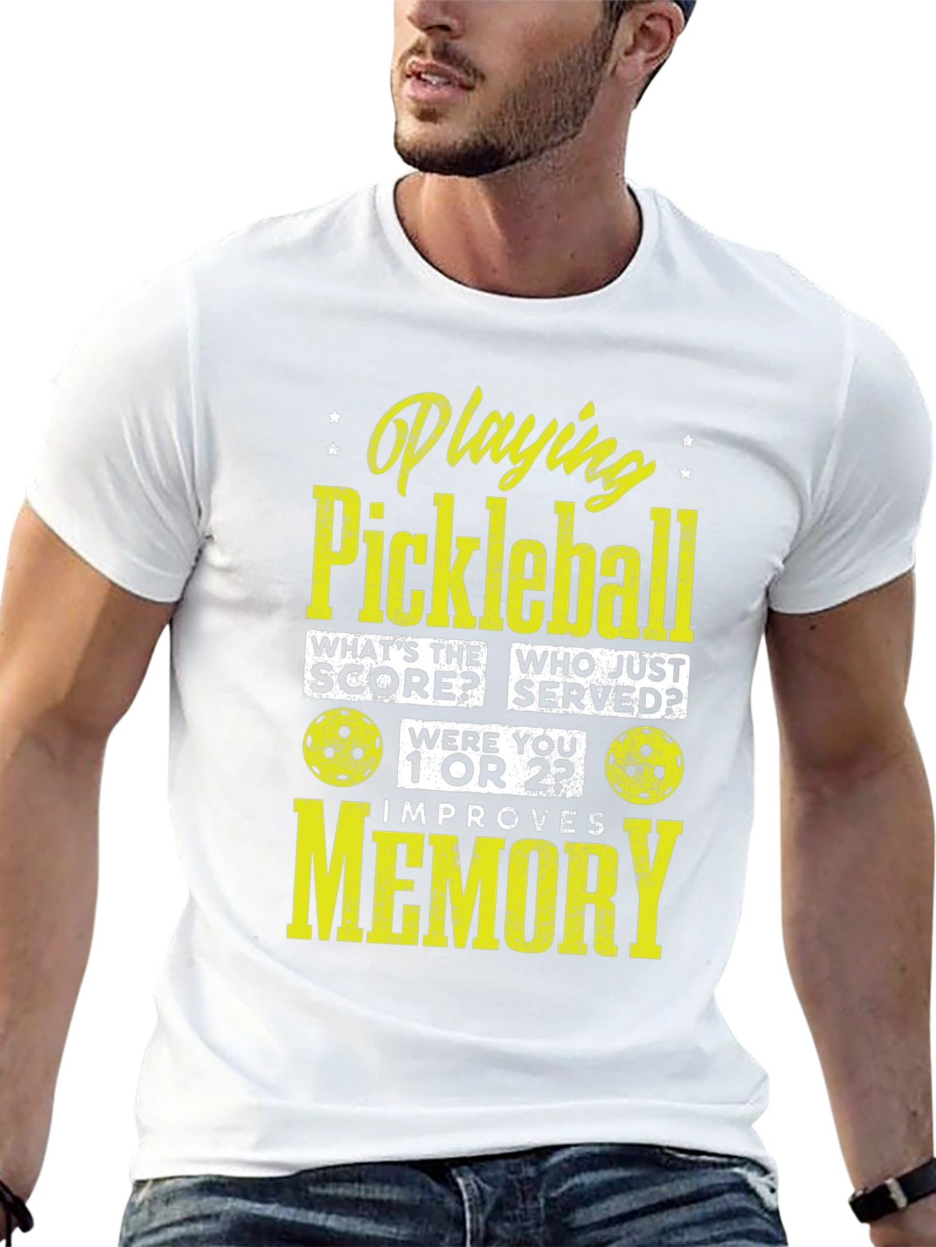 Pickleball Memory T-Shirt - Funny Sports Tee
