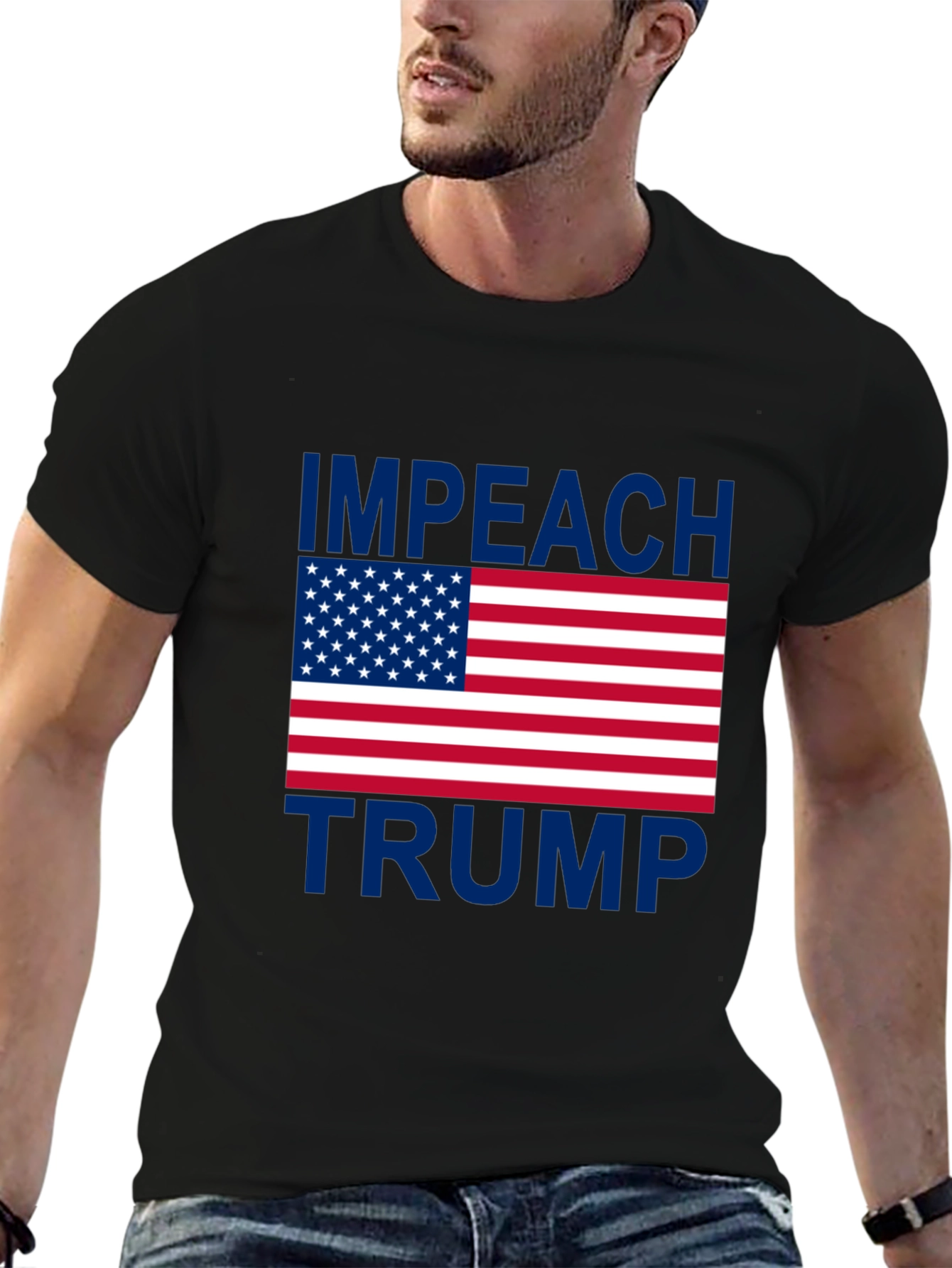 Impeach Trump T-Shirt - Patriotic Protest Tee