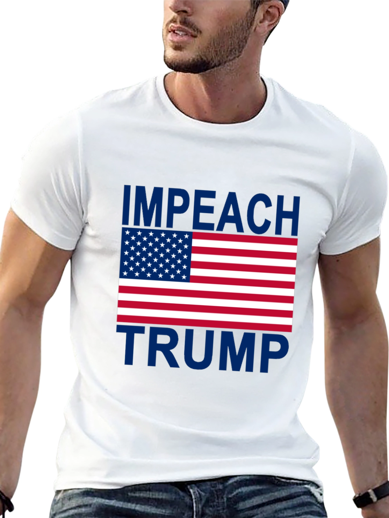 Impeach Trump T-Shirt - Patriotic Protest Tee