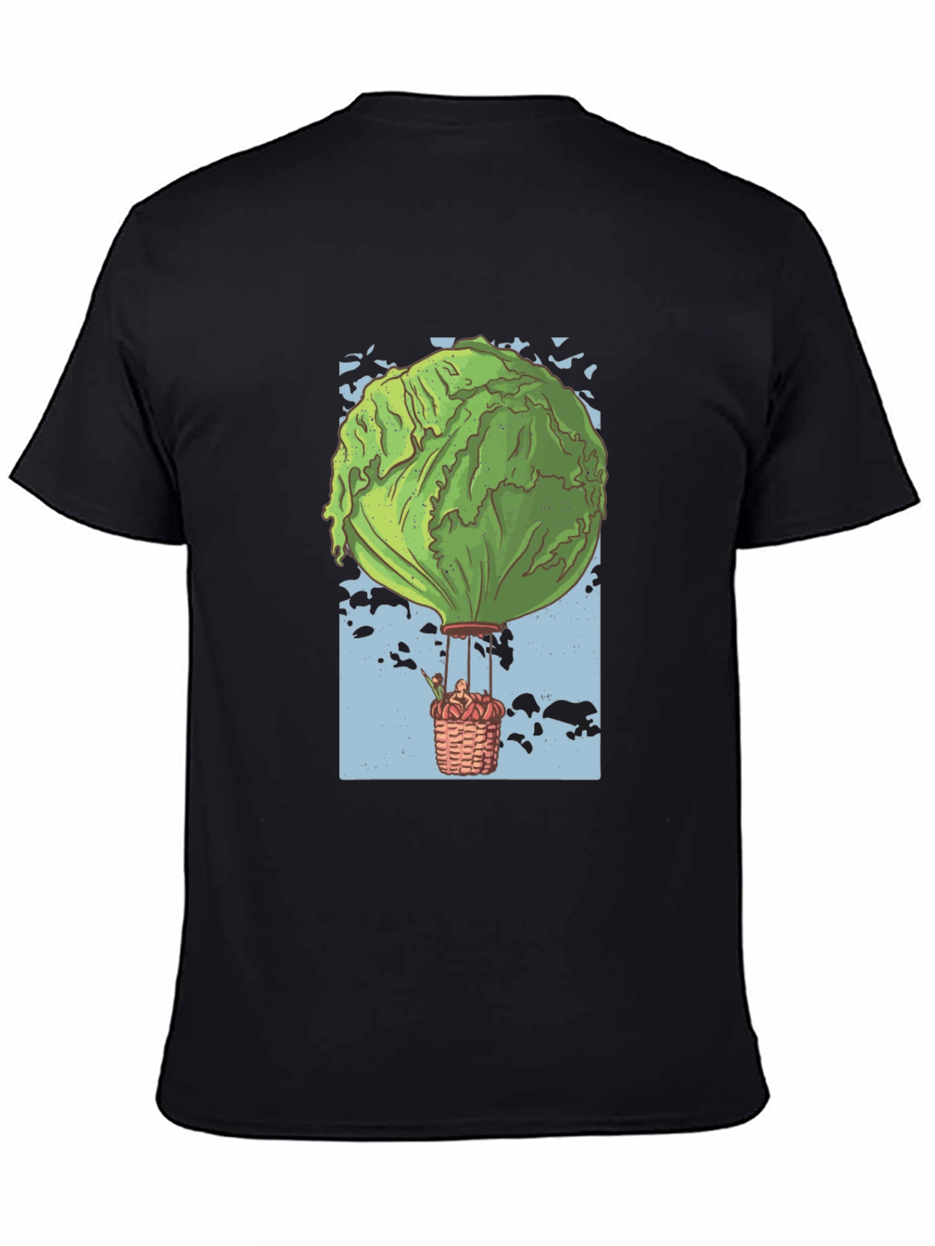 Lettuce Balloon T-Shirt - Unique Graphic Tee