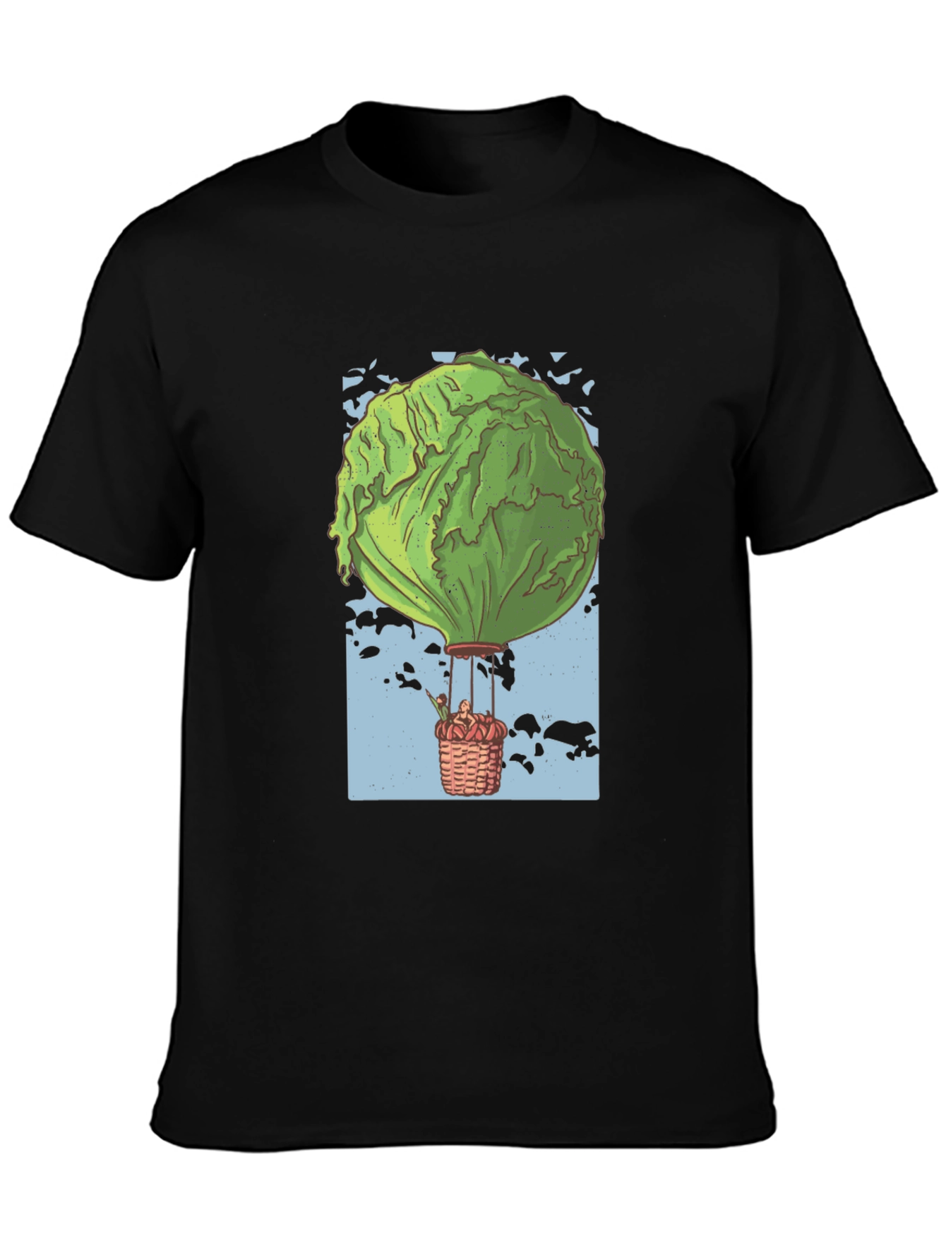 Lettuce Balloon T-Shirt - Unique Graphic Tee