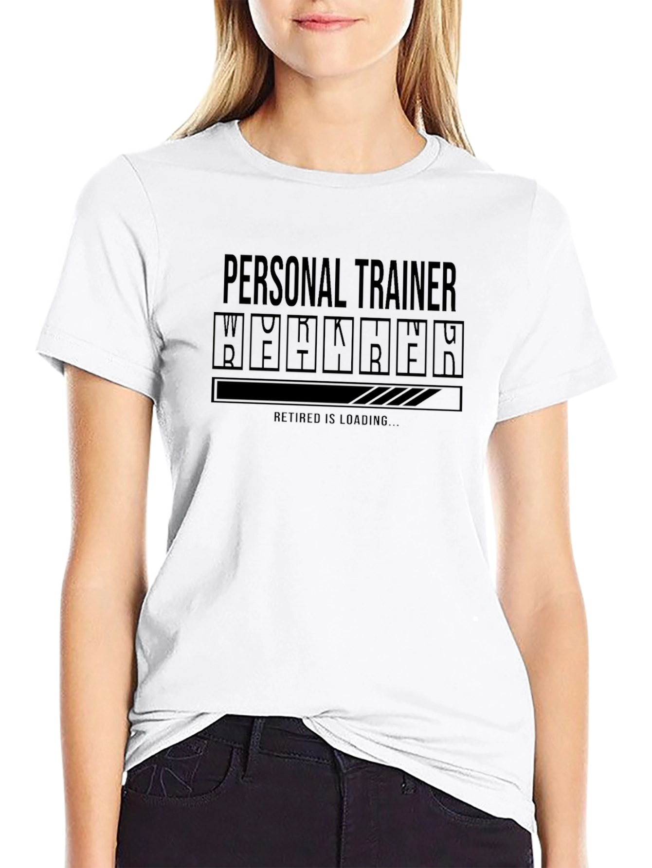 Personal Trainer Retirement Loading T-Shirt