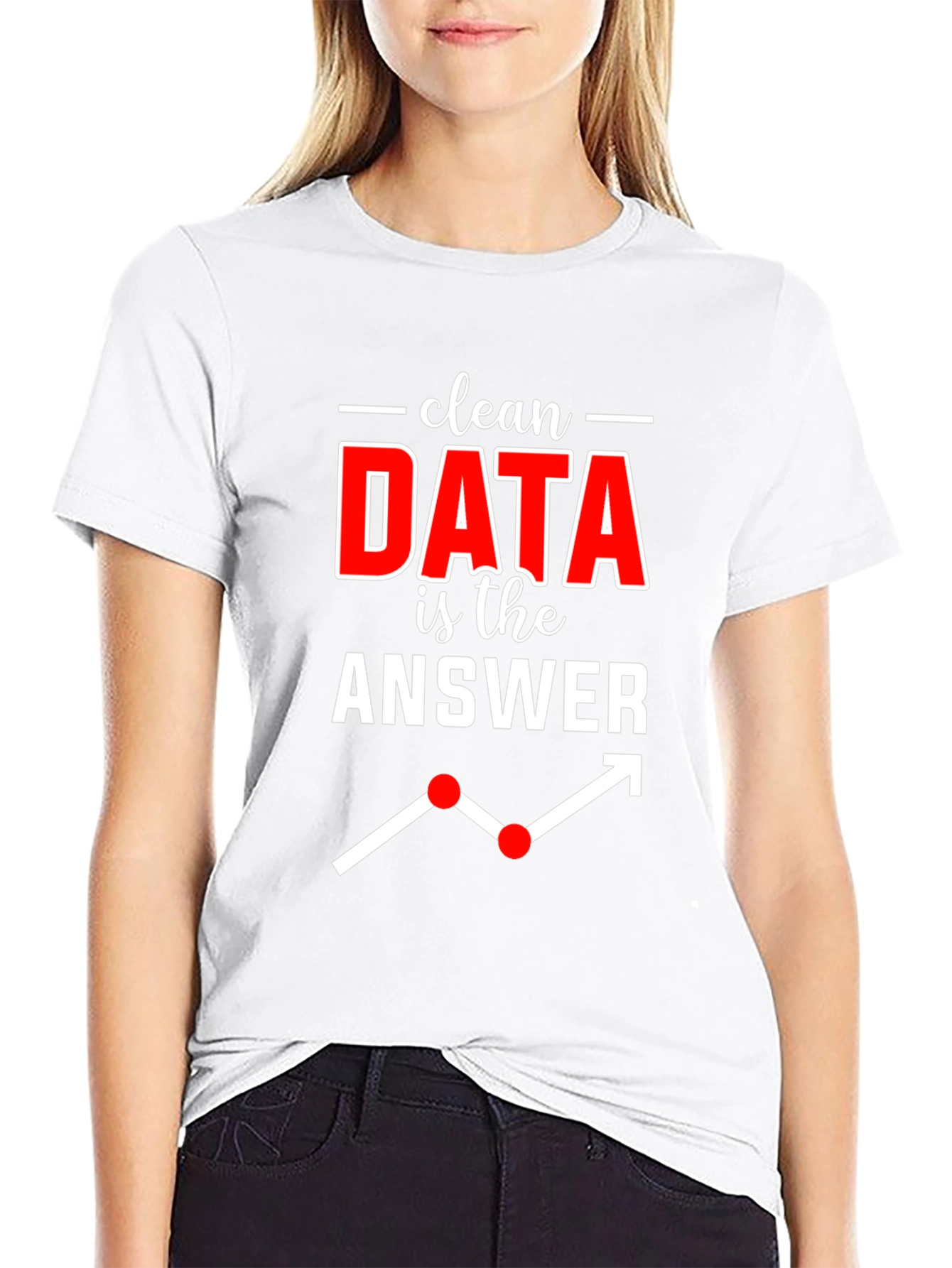 Data Analyst T-Shirt: Clean Data is the Answer