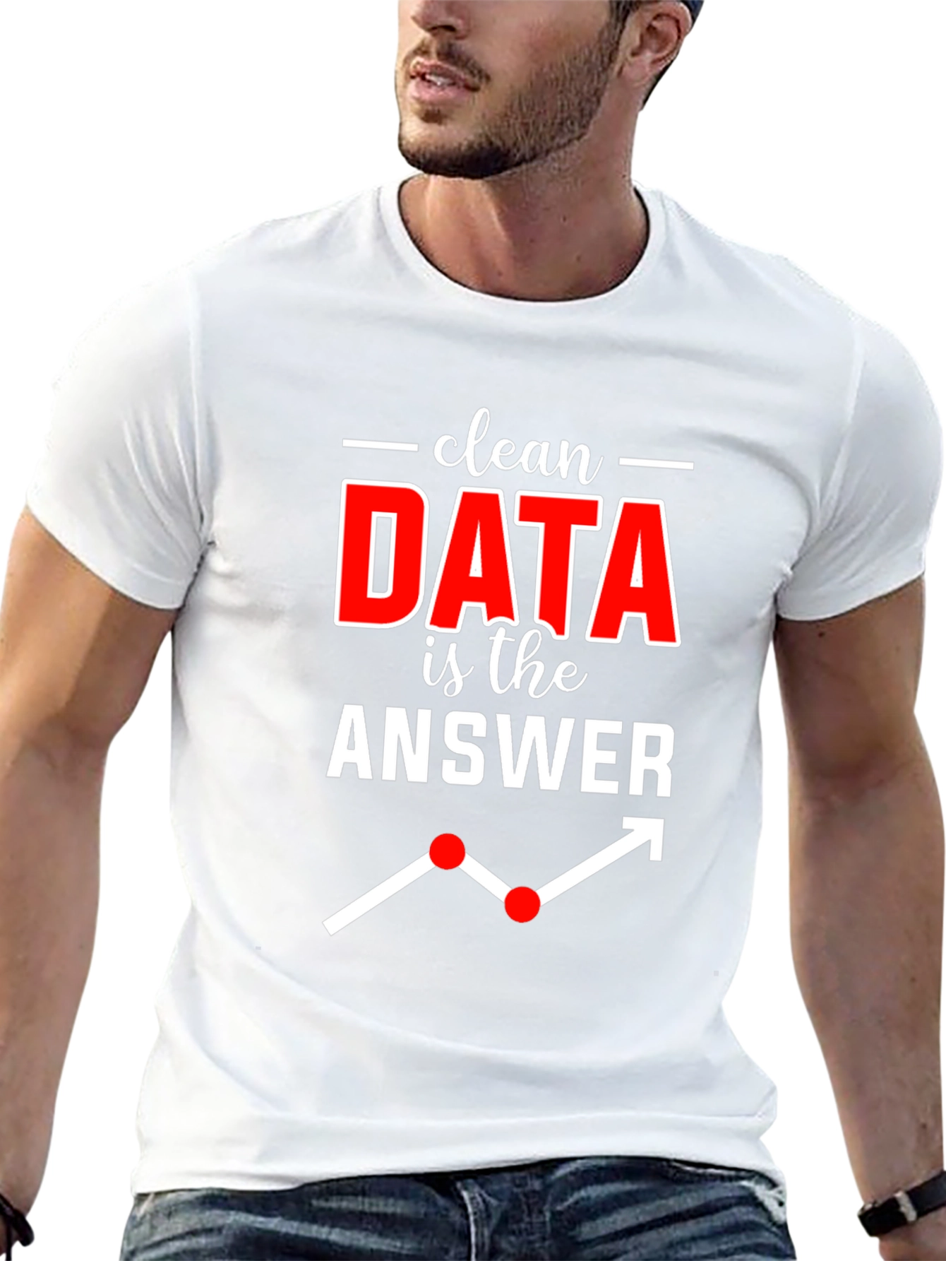 Data Analyst T-Shirt: Clean Data is the Answer