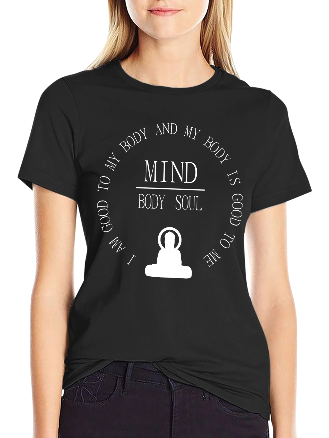 Mind Body Soul T-Shirt - Meditation Zen Tee