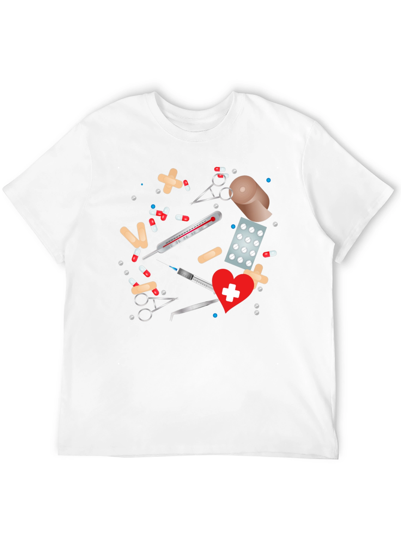 Medical Theme Graphic Tee