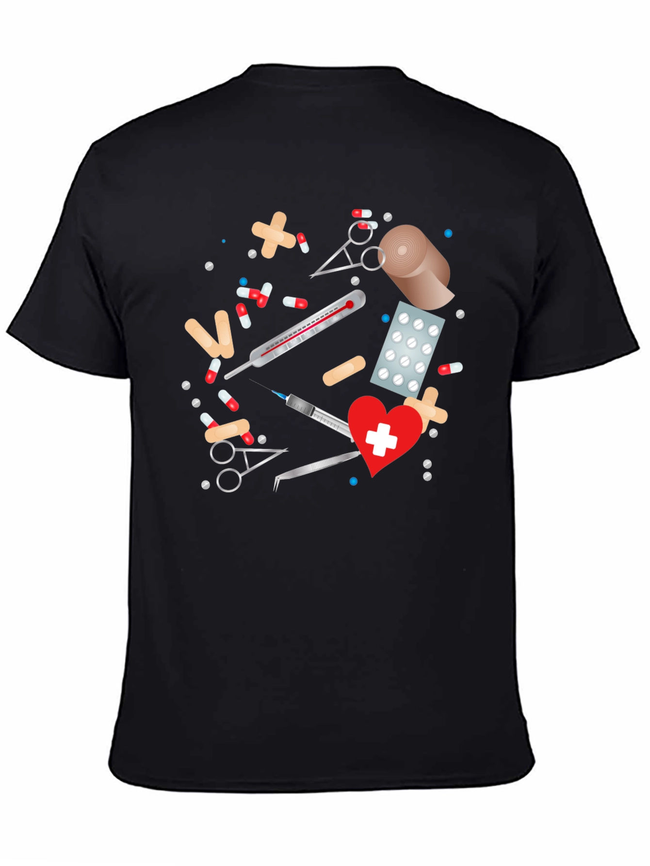 Medical Theme Graphic Tee
