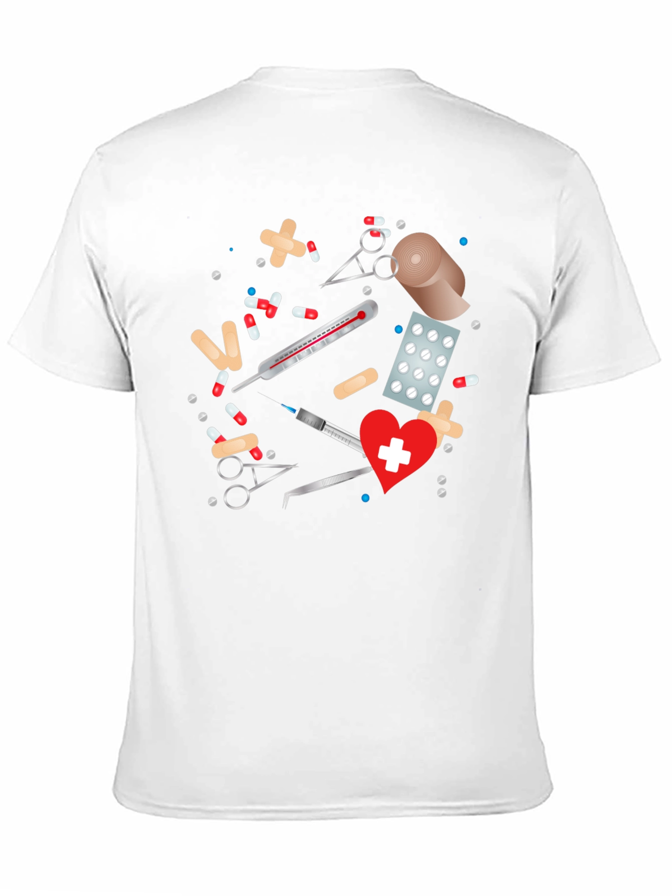 Medical Theme Graphic Tee