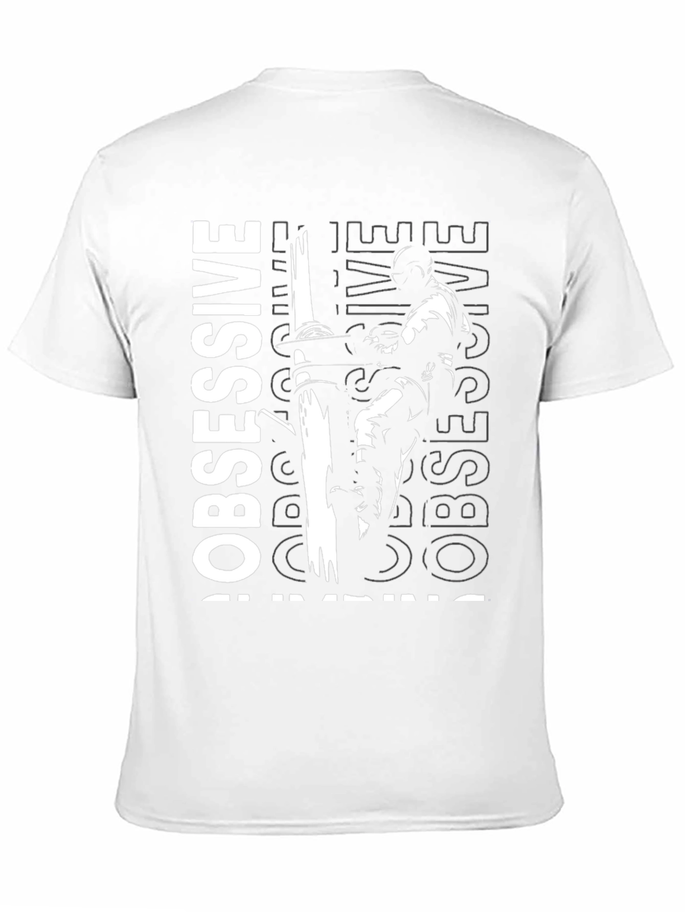 Obsessive Training Black Graphic Tee